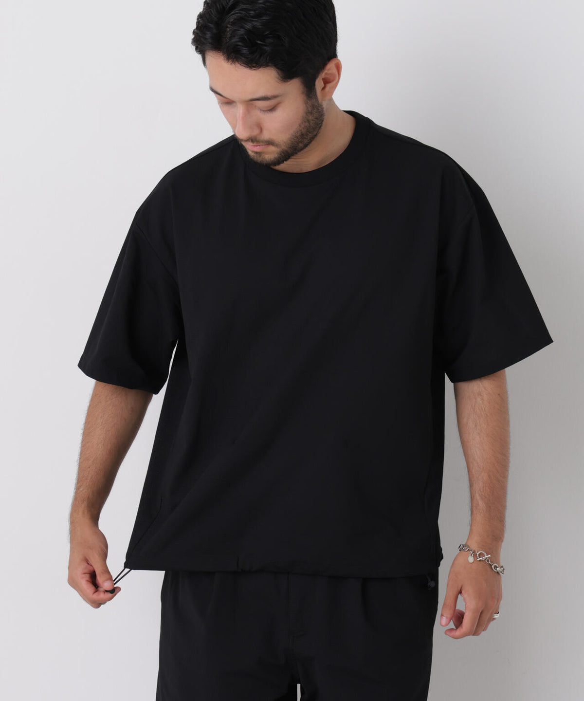 CIRCLEMOVA(R)メッシュリップストップTシャツ 半袖(セットアップ可)