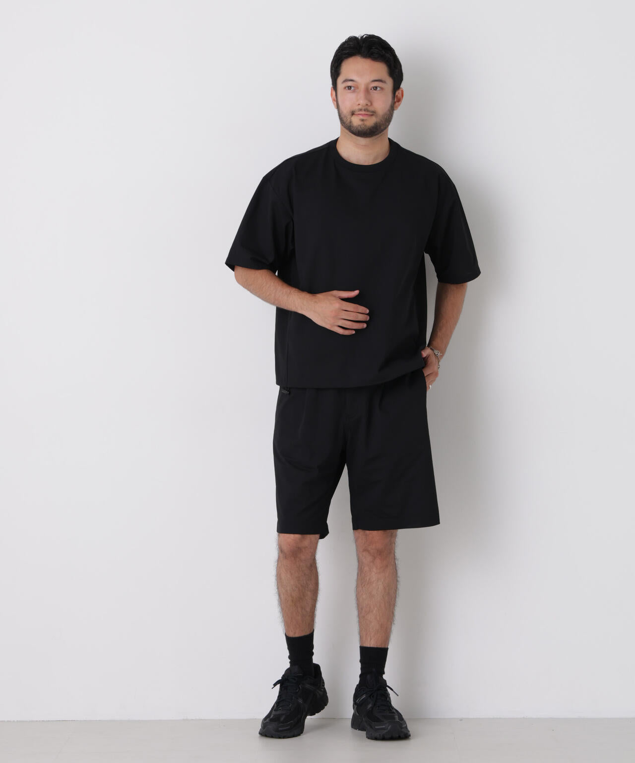 CIRCLEMOVA(R)メッシュリップストップTシャツ 半袖(セットアップ可)