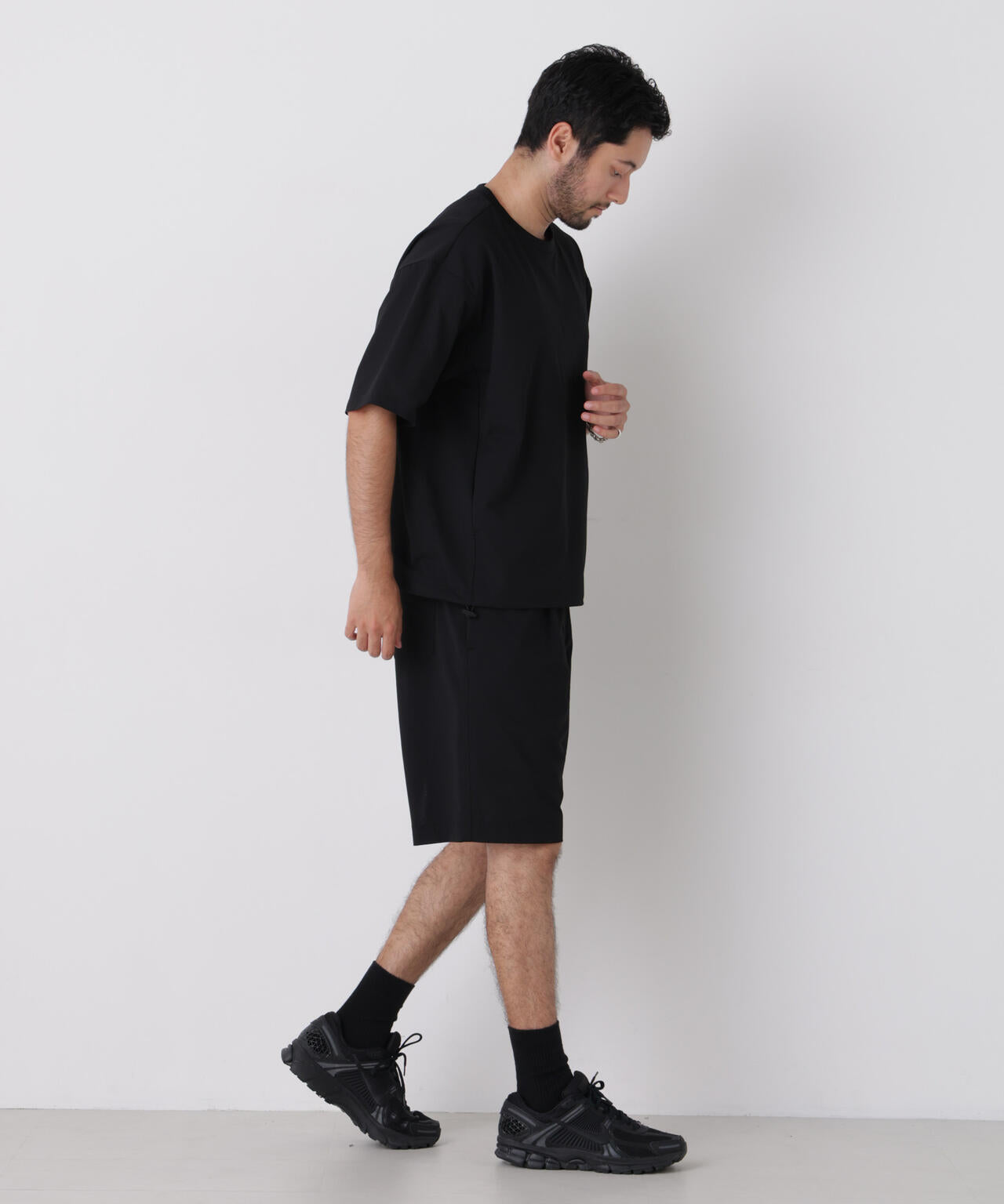 CIRCLEMOVA(R)メッシュリップストップTシャツ 半袖(セットアップ可)