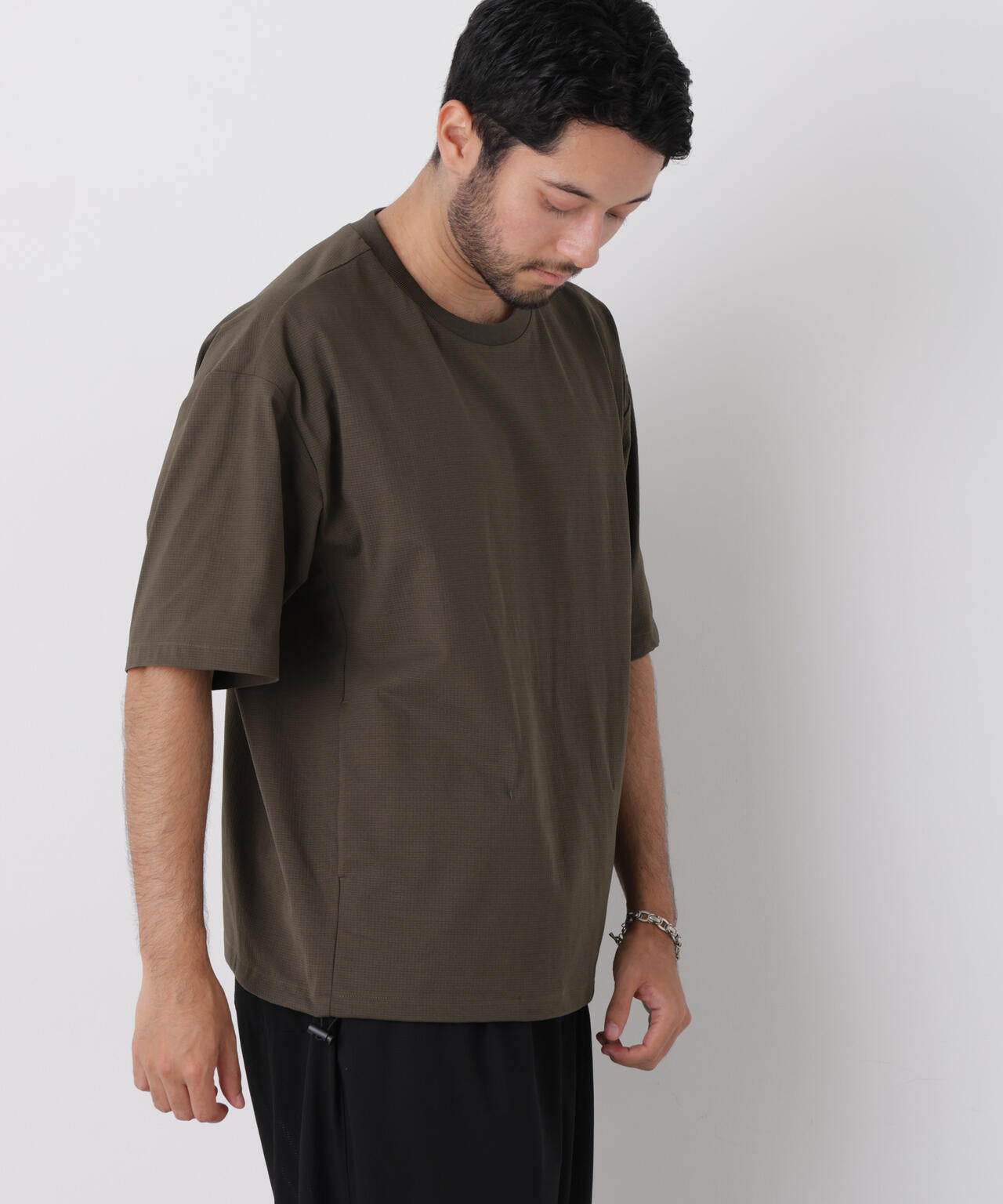CIRCLEMOVA(R)メッシュリップストップTシャツ 半袖(セットアップ可)