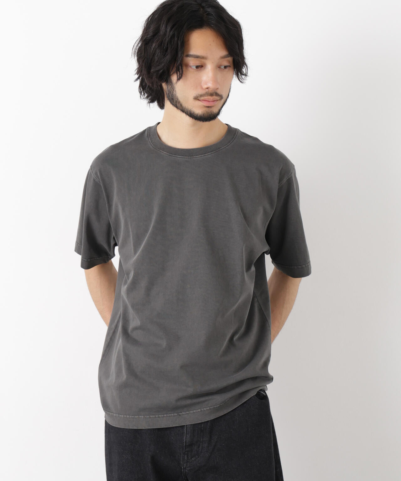 181cm B:75 W:73 H:90 着用サイズ:L