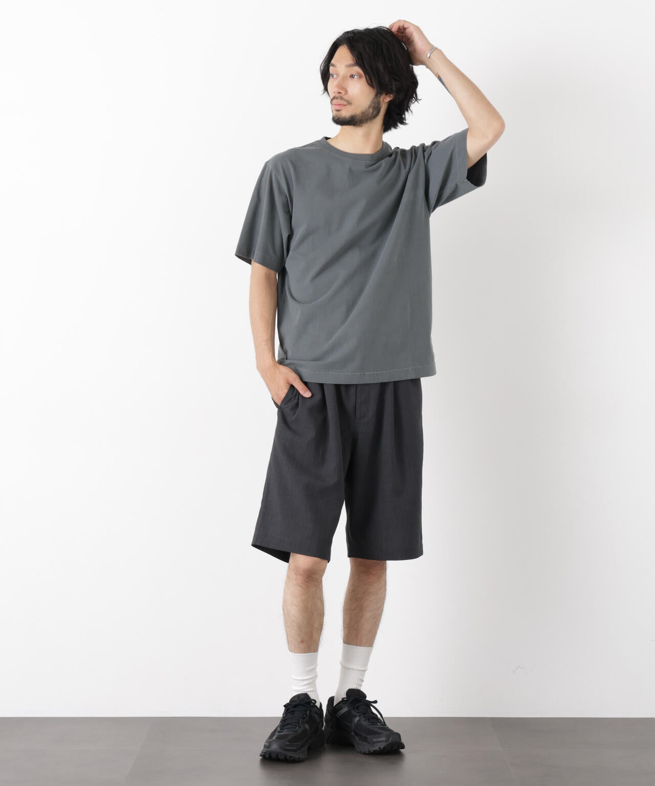 オーバーダイ フェードTシャツ 半袖