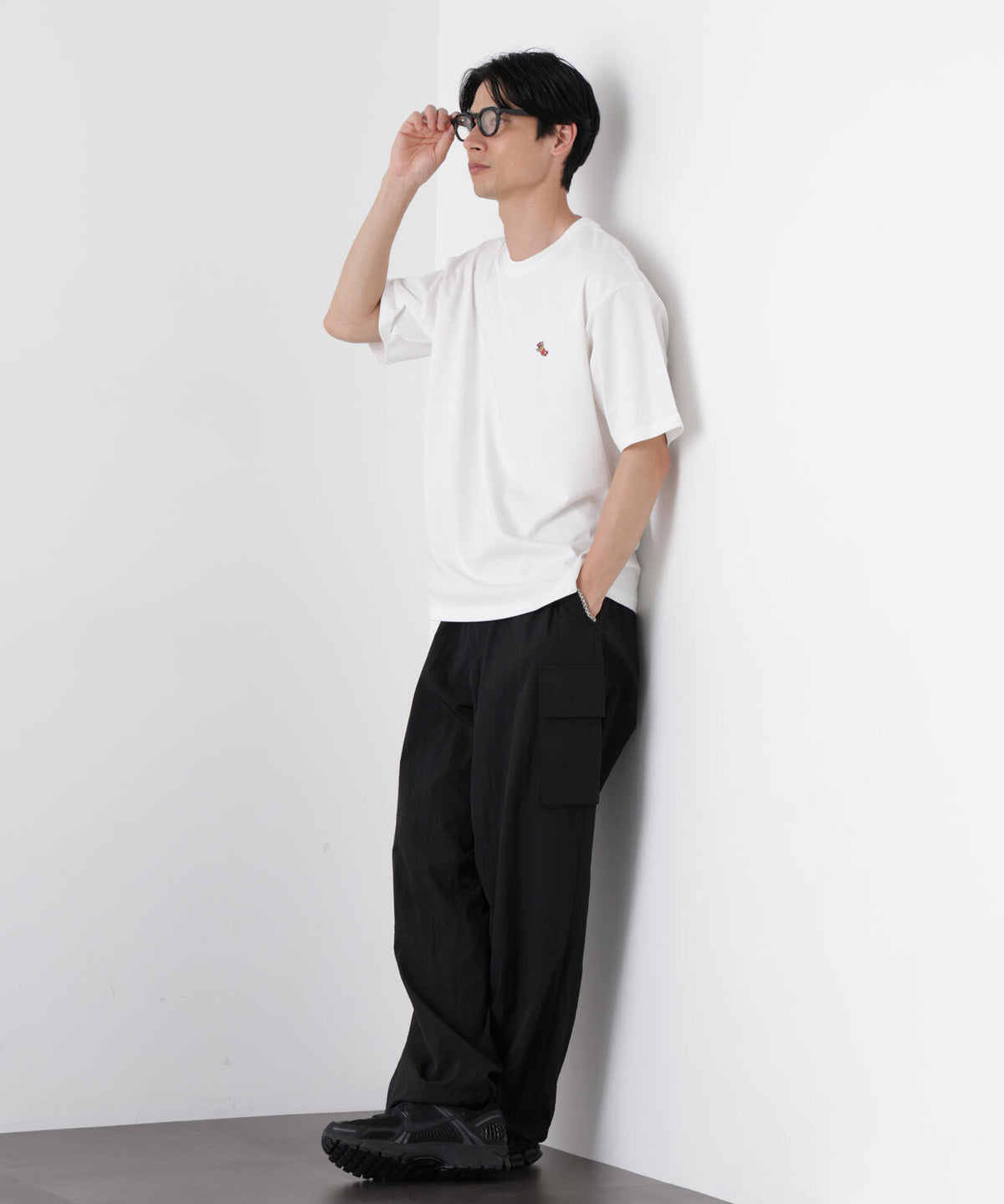 ナノベア ワイドTシャツ半袖 プロレス