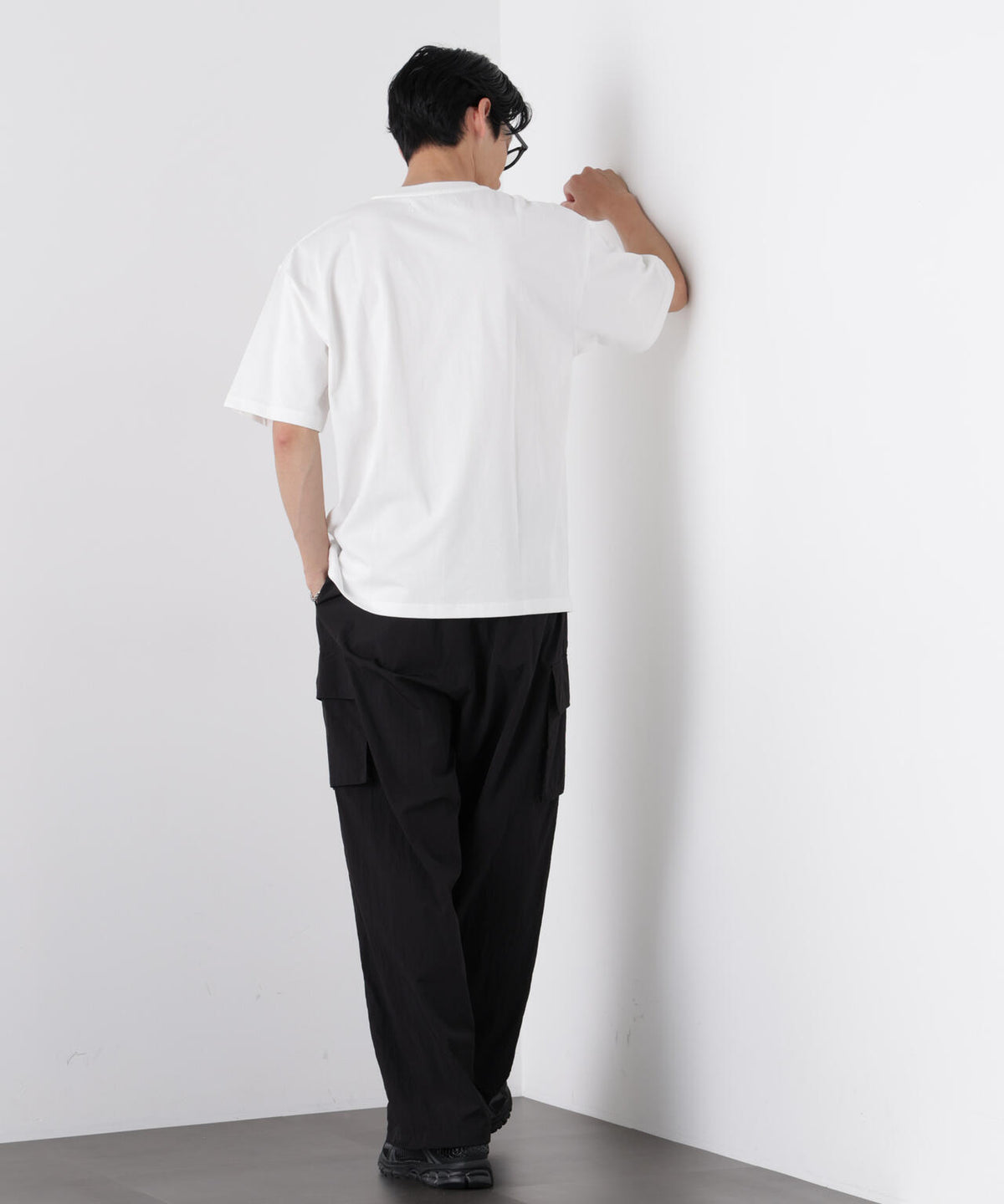 ナノベア ワイドTシャツ半袖 プロレス