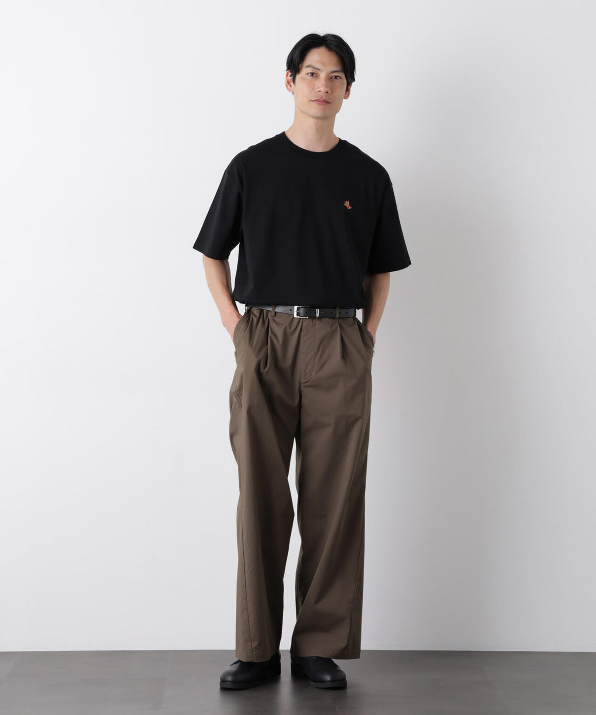 ナノベア ワイドTシャツ半袖 プロレス