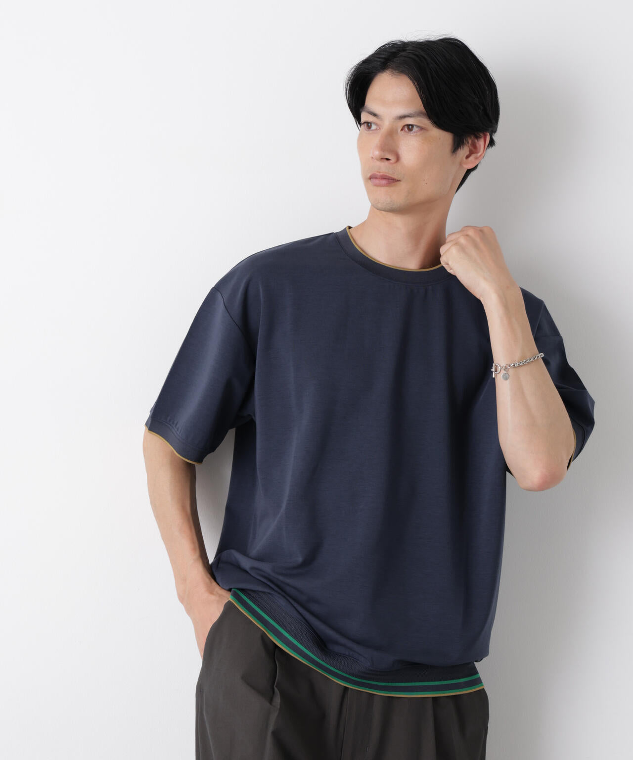 180cm B:88 W:75 H:92 着用サイズ:L