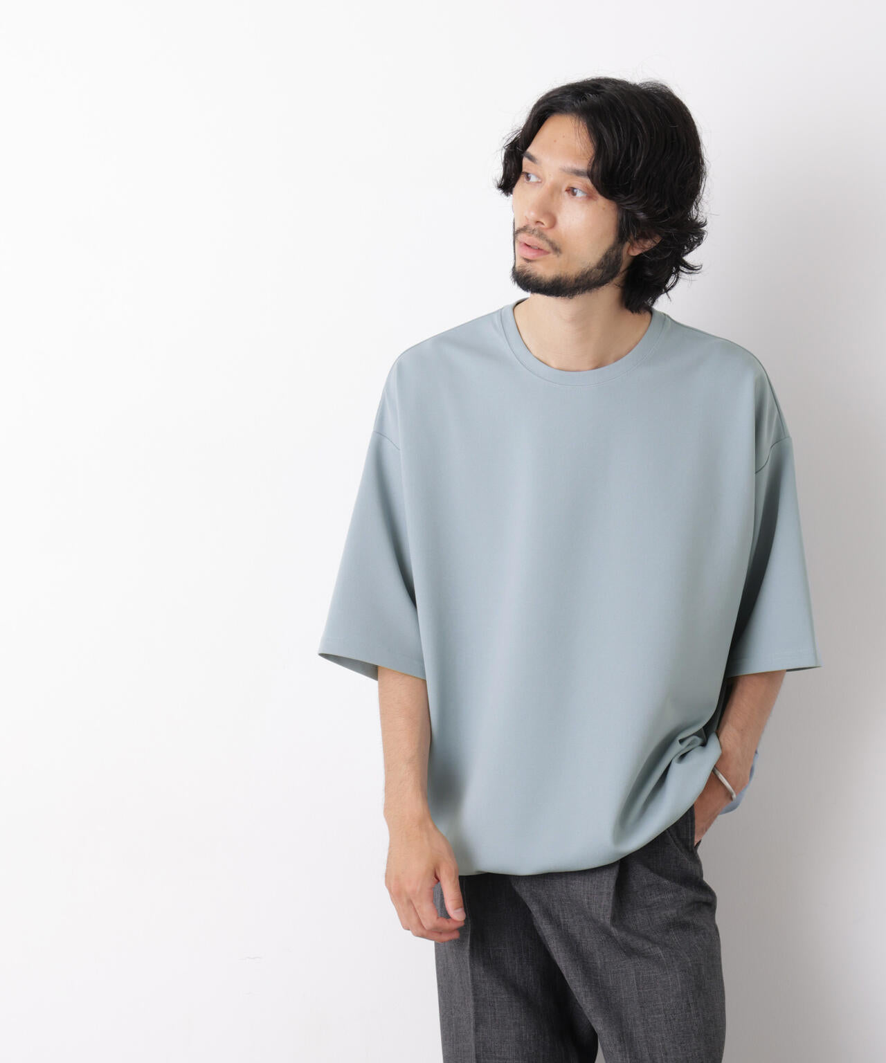 181cm B:75 W:73 H:90 着用サイズ:L