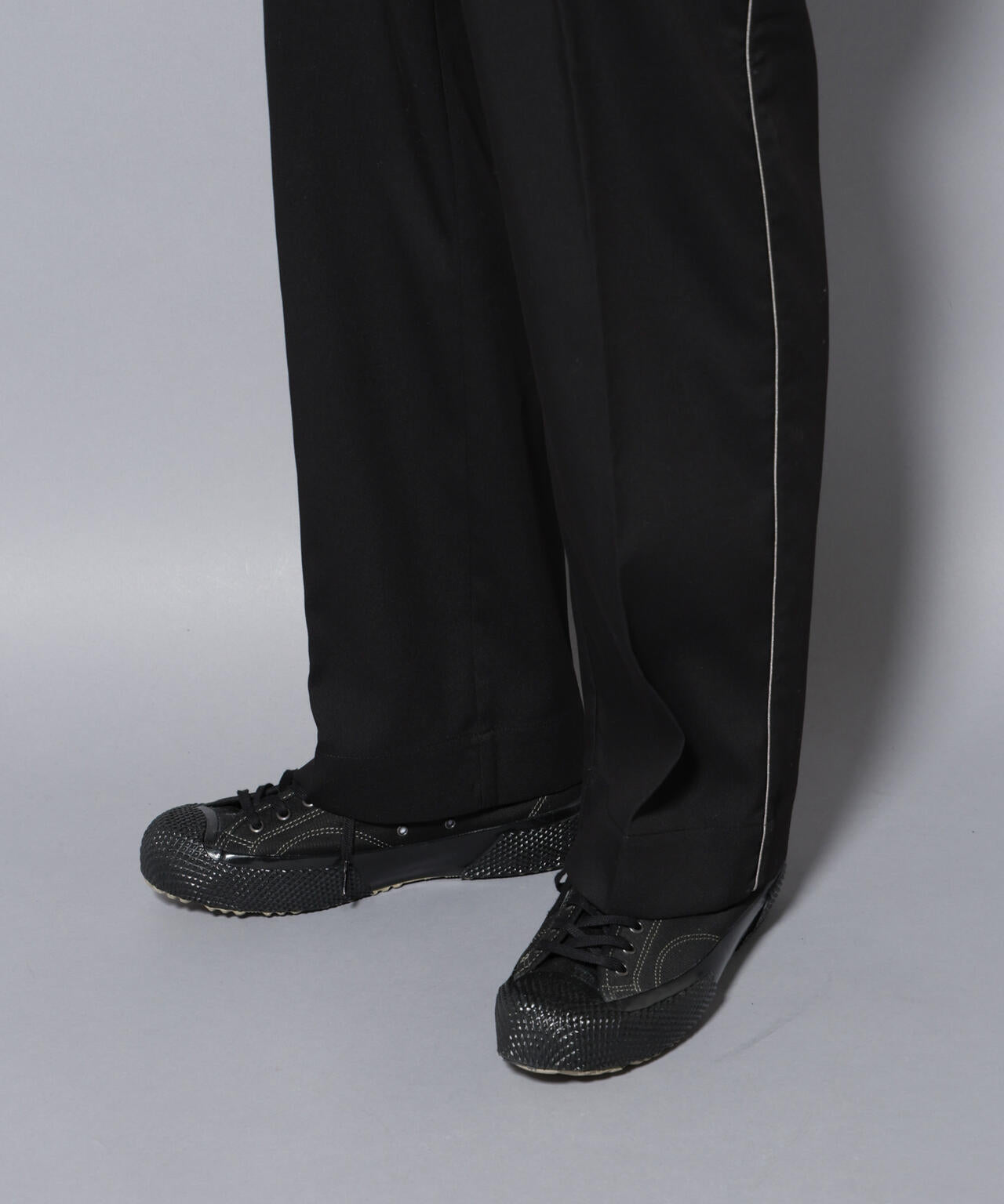 ウォーム側章ストレートスラックス