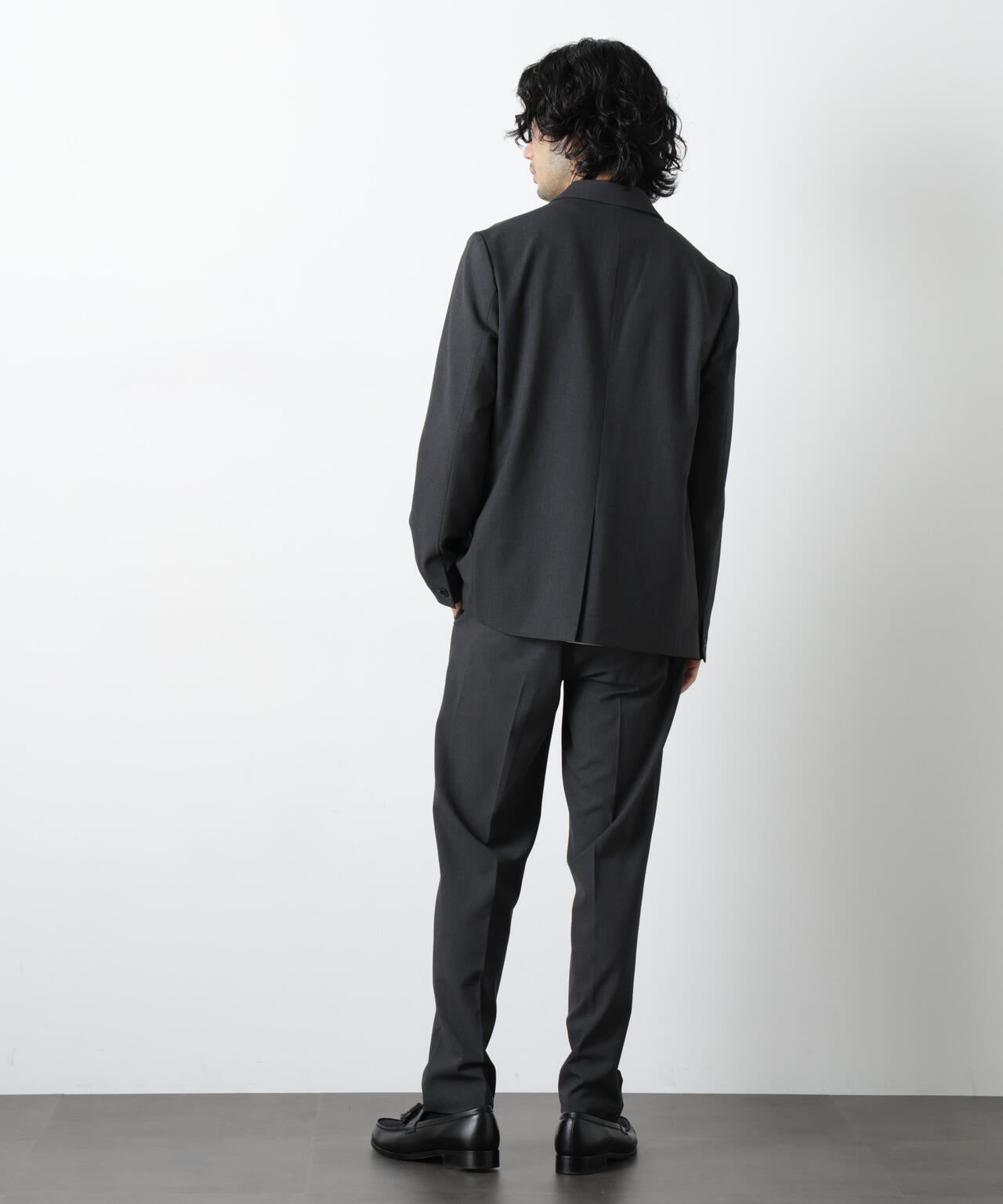 ALWAYS EASY ワンタックスラックス(セットアップ可)