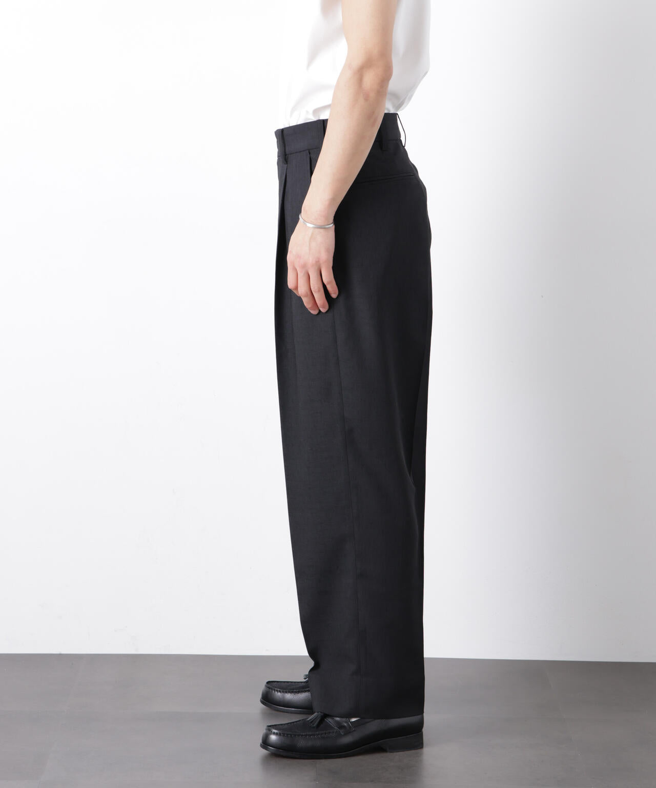 テックリネン スラックス(セットアップ可)