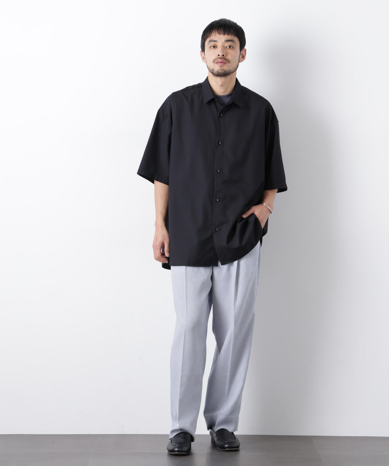 テックリネン スラックス(セットアップ可)