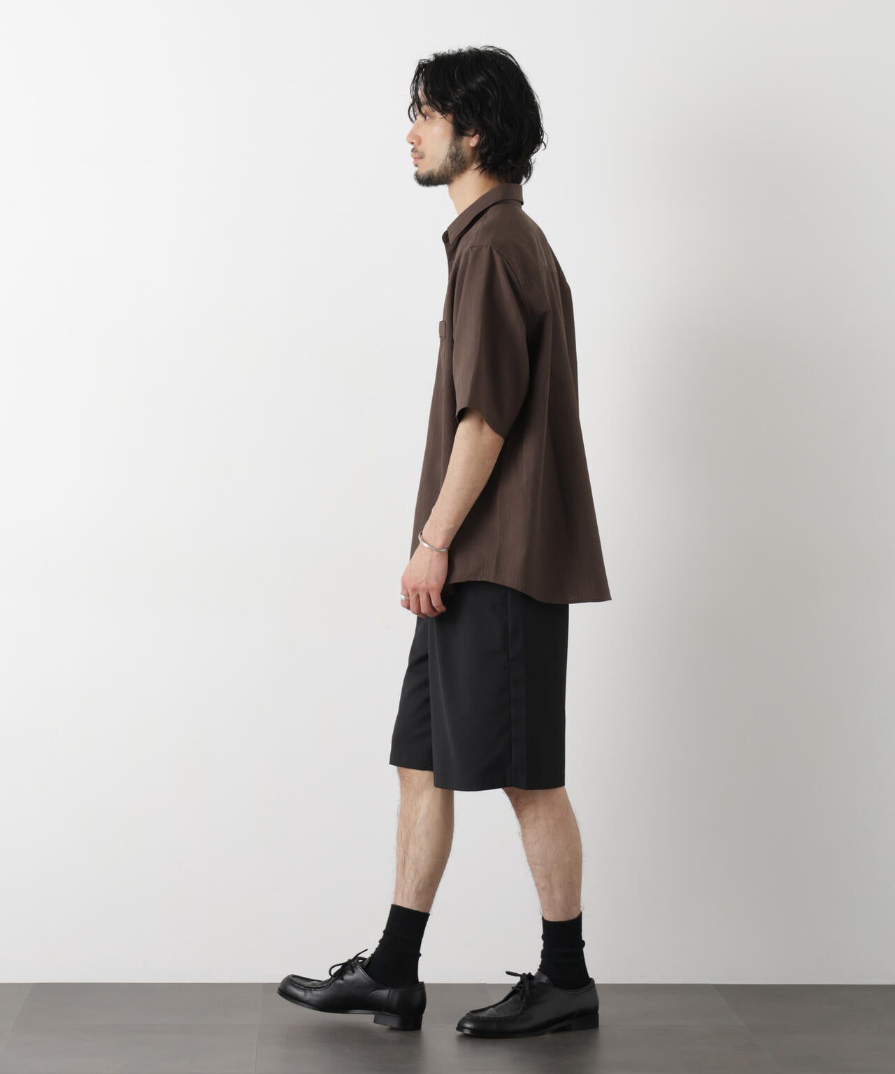 ビッグドレープ ショートパンツ