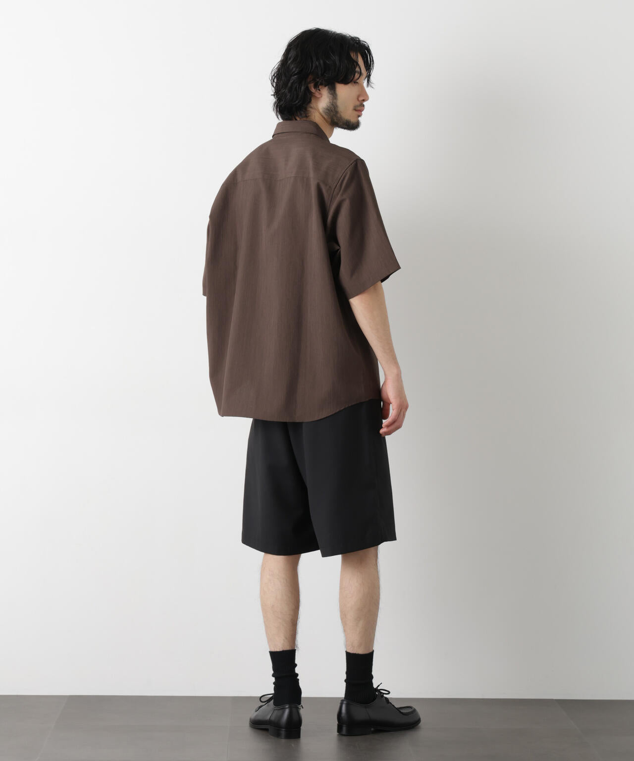 ビッグドレープ ショートパンツ