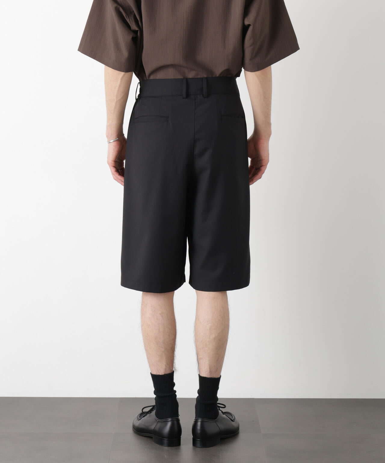 ビッグドレープ ショートパンツ