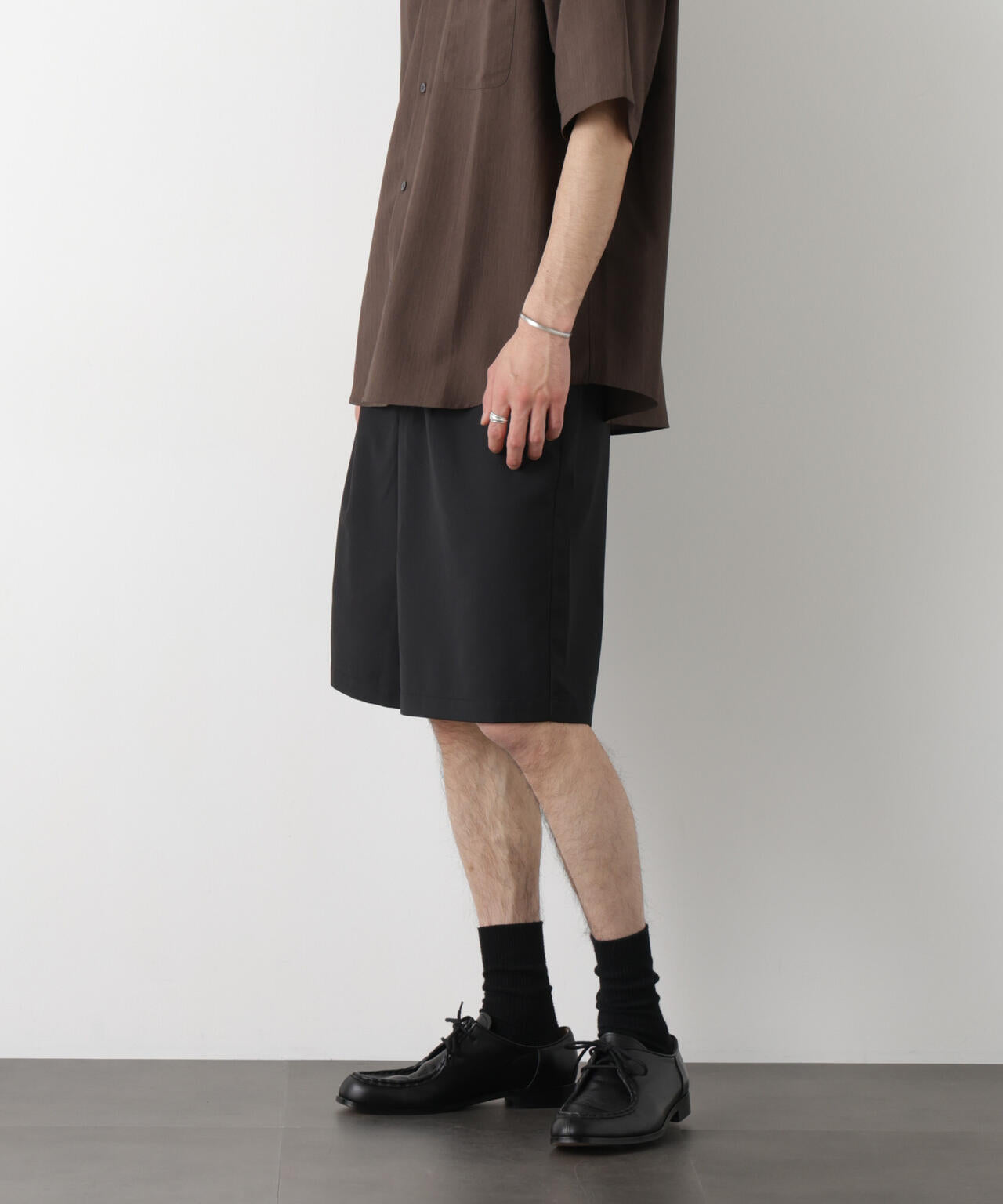 ビッグドレープ ショートパンツ