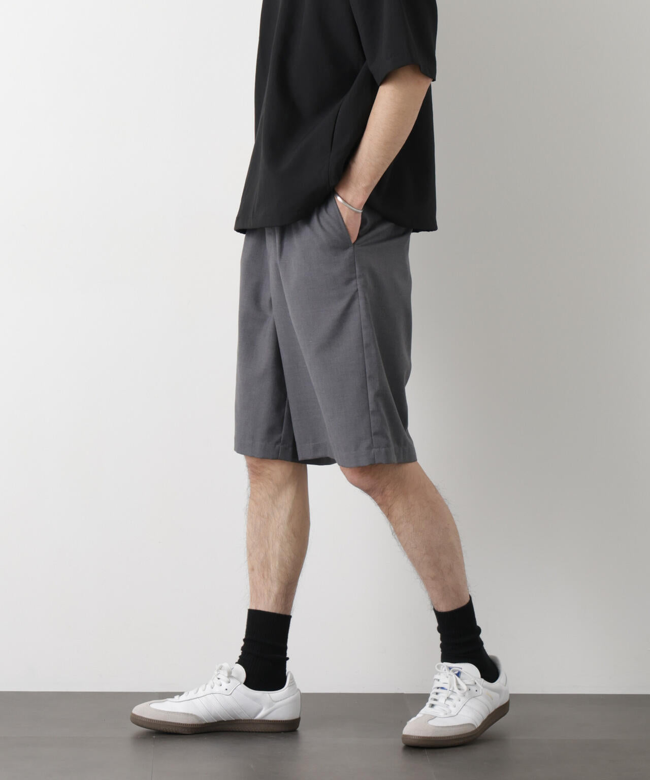 ビッグドレープ ショートパンツ