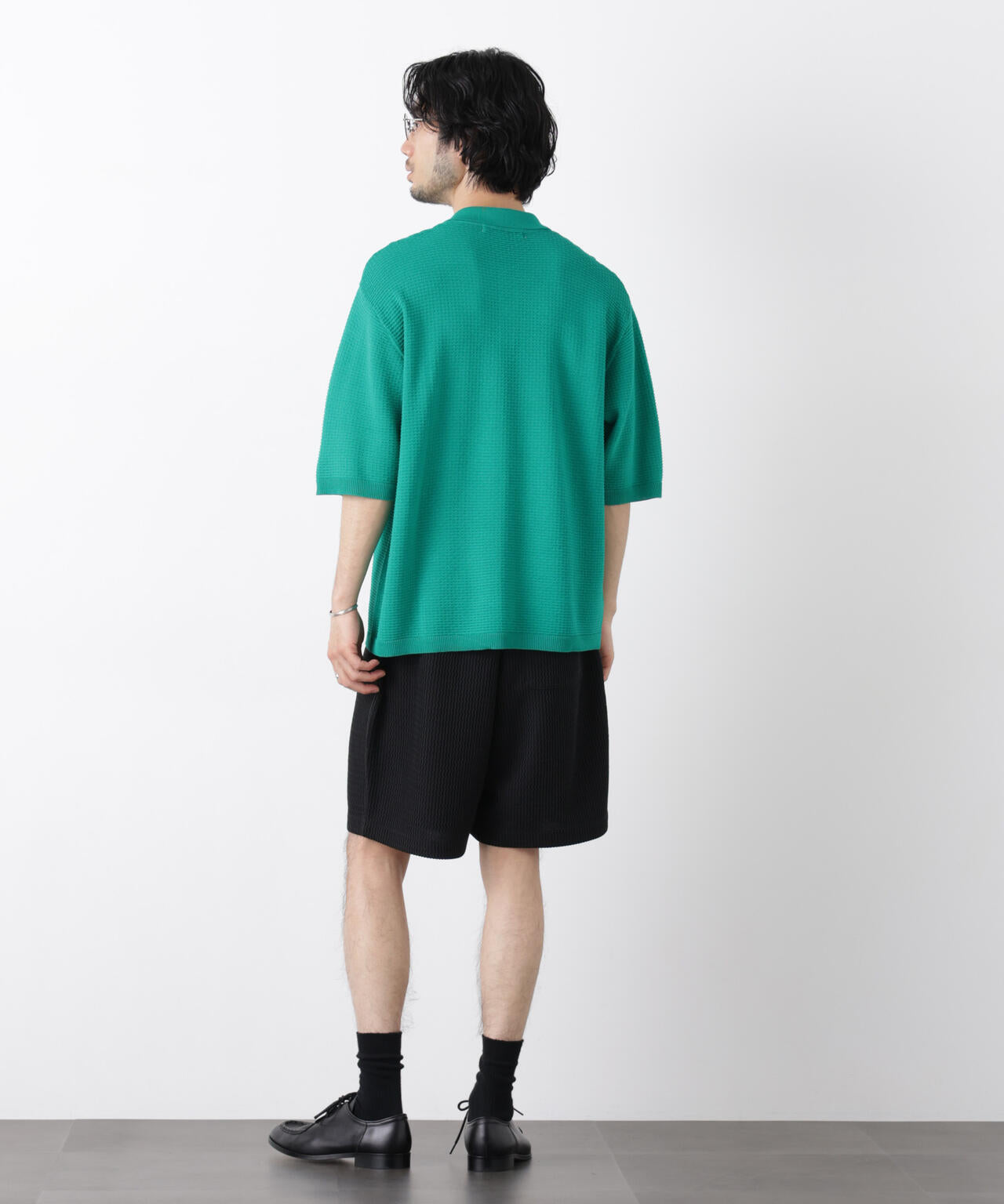 ジャガードニットソーショートパンツ(セットアップ可)