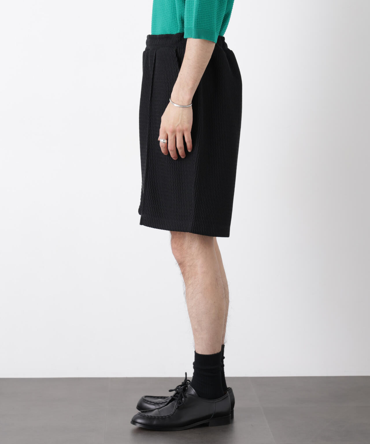 ジャガードニットソーショートパンツ(セットアップ可)