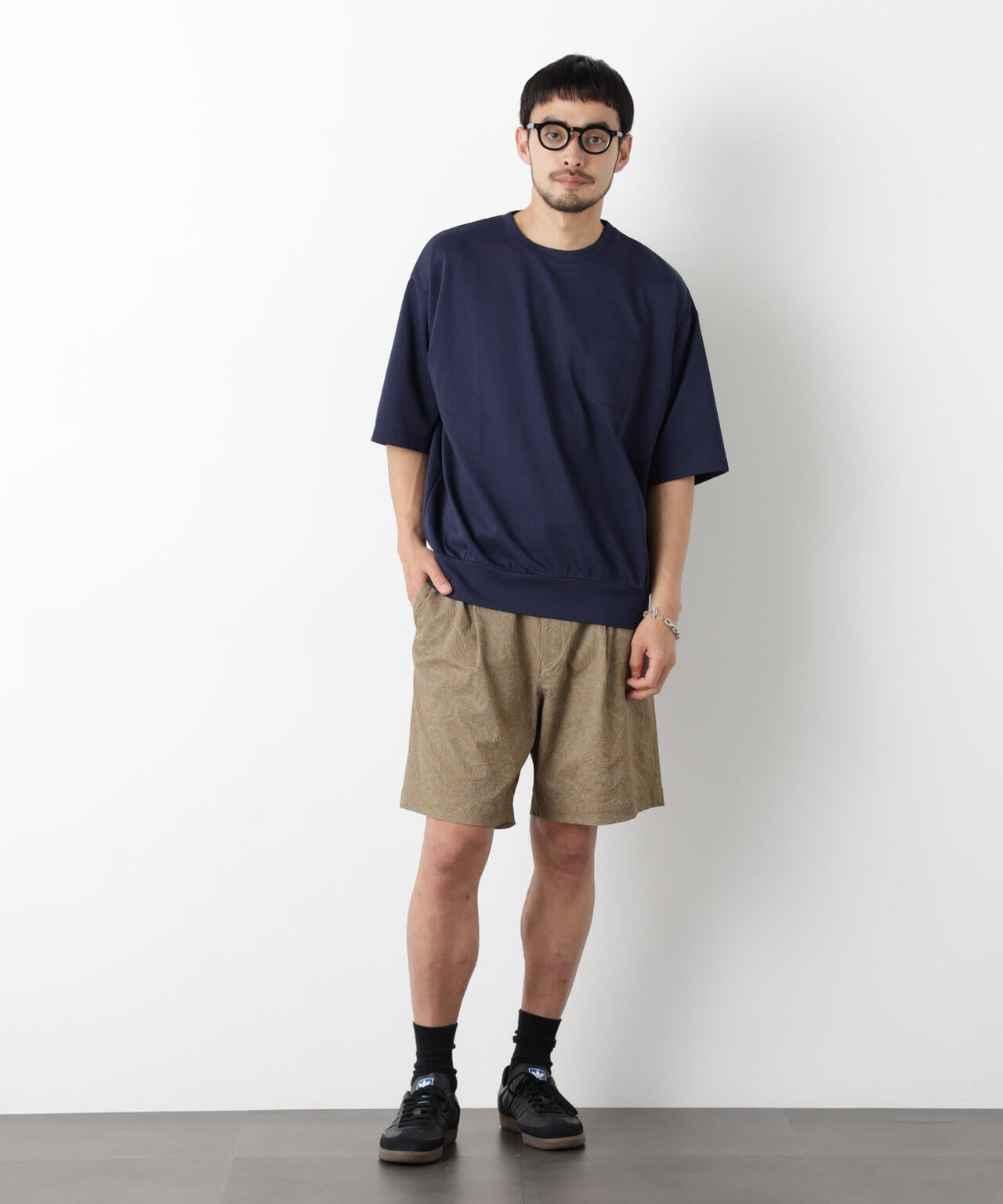 ランダムサッカーパターンショートパンツ(セットアップ可)