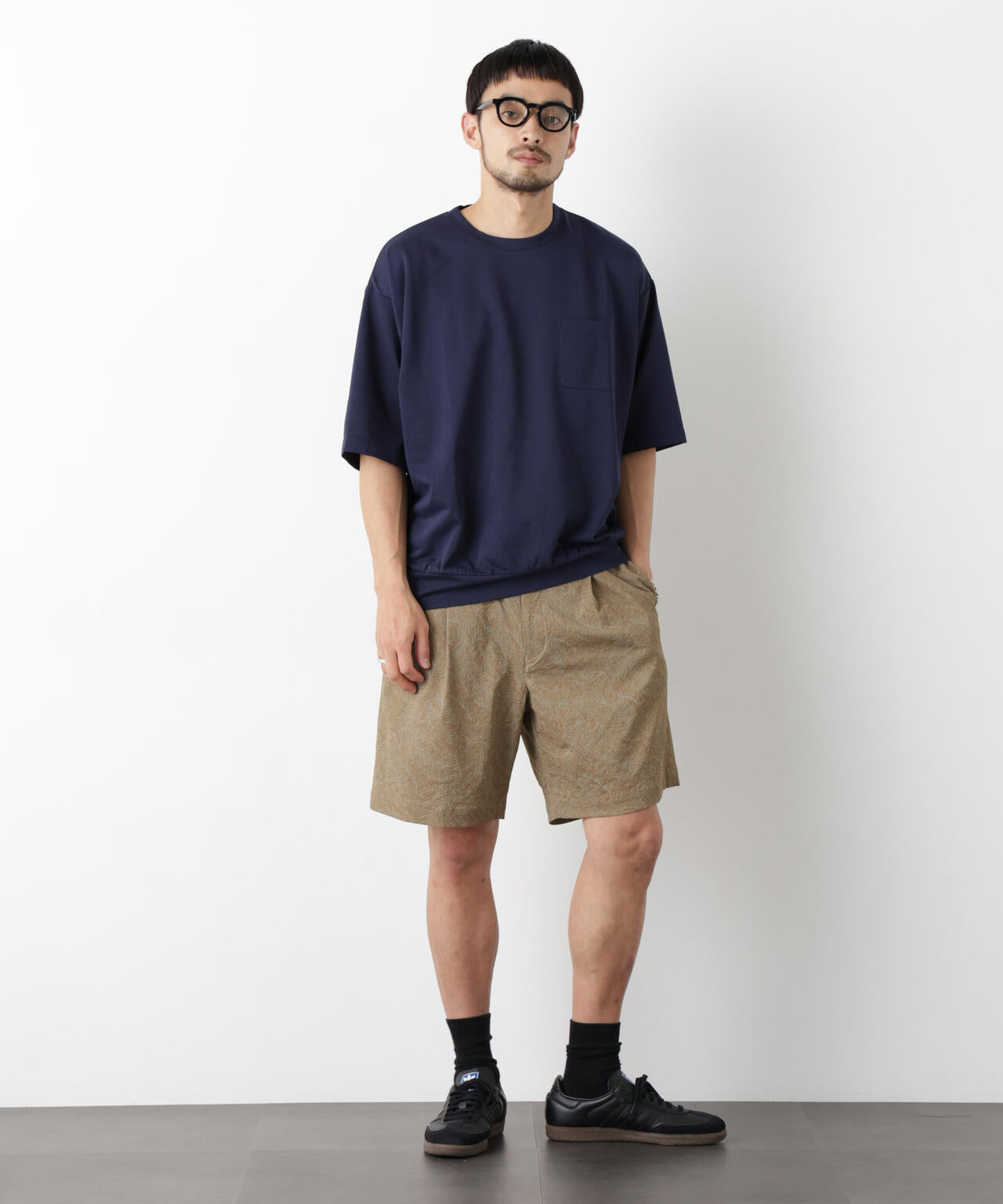 ランダムサッカーパターンショートパンツ(セットアップ可)