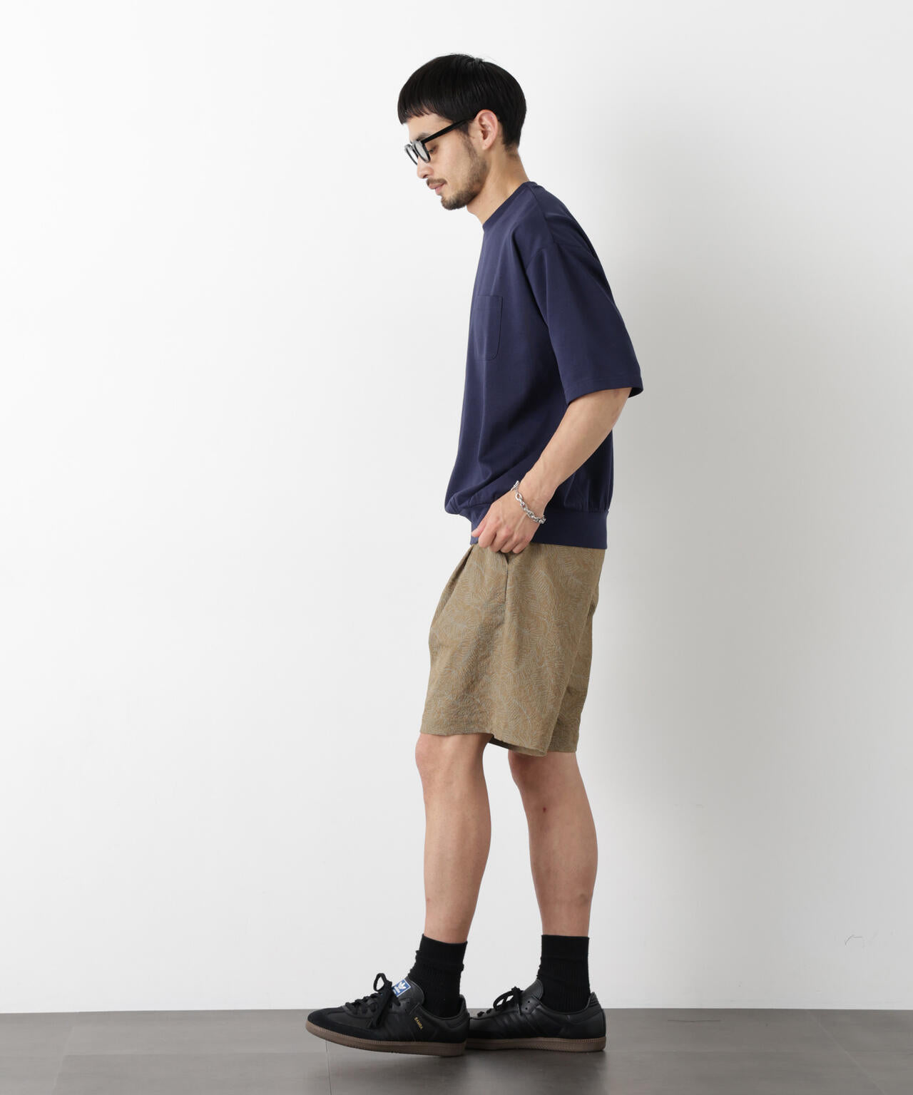 ランダムサッカーパターンショートパンツ(セットアップ可)
