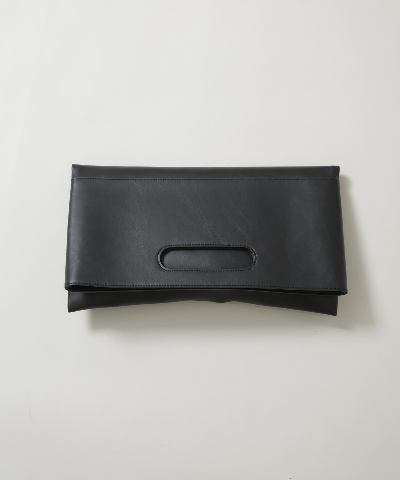 WEB限定/シンセティックレザー2WAYクラッチバッグ