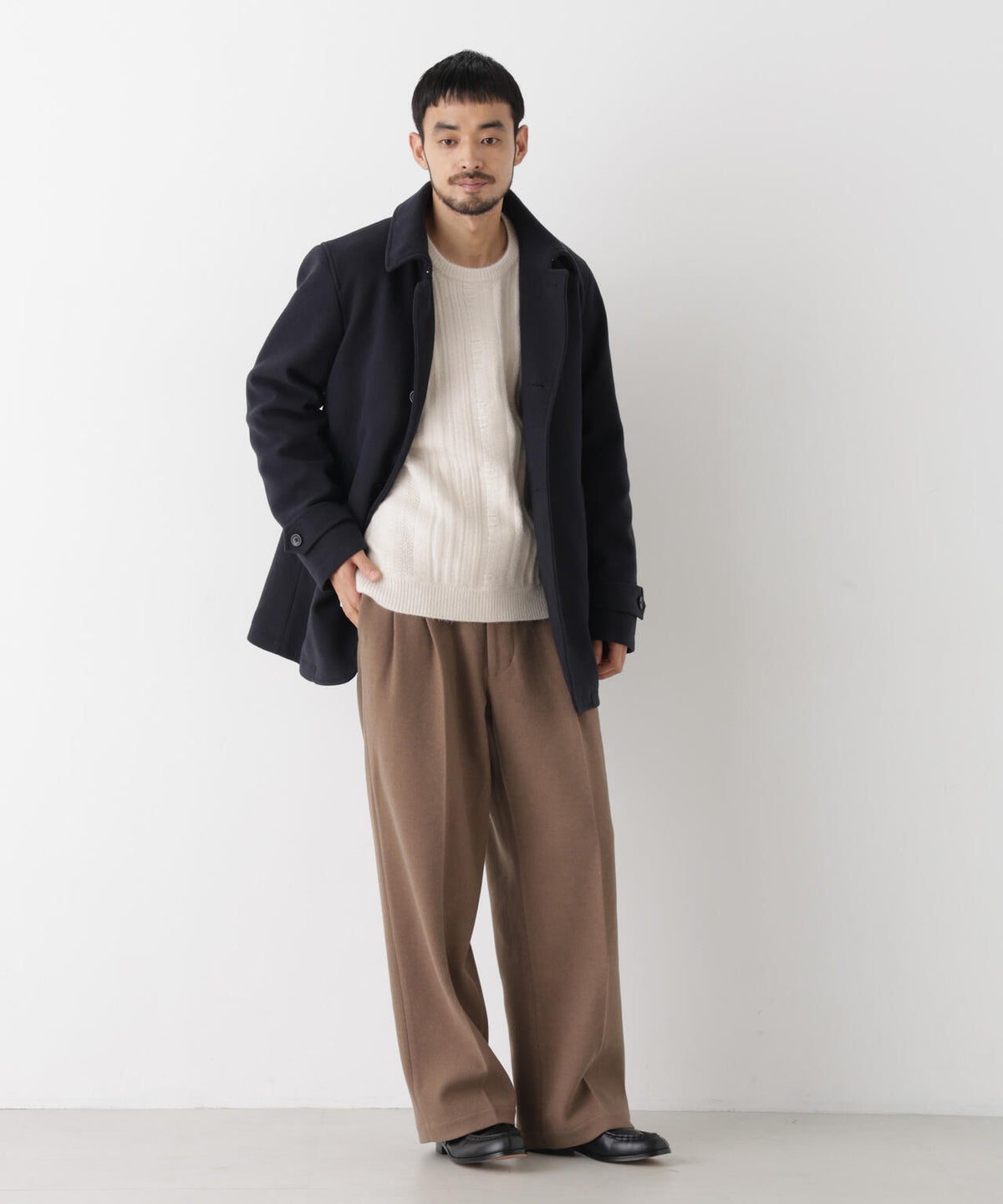 テックメルトンシングルコート
