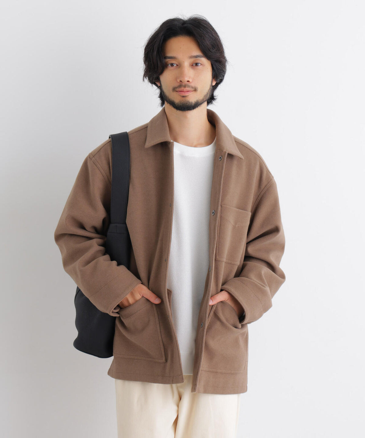 181cm B:75 W:73 H:90 着用サイズ:L