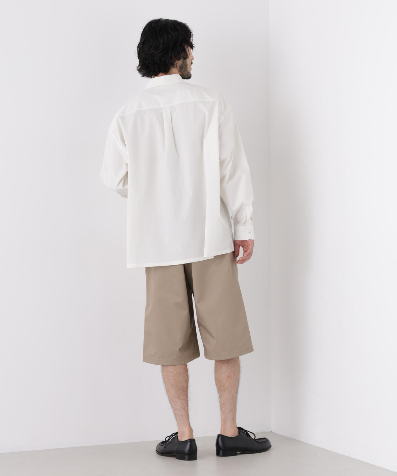 CAVE(R)ビッグドレープスクウェアシャツ 長袖