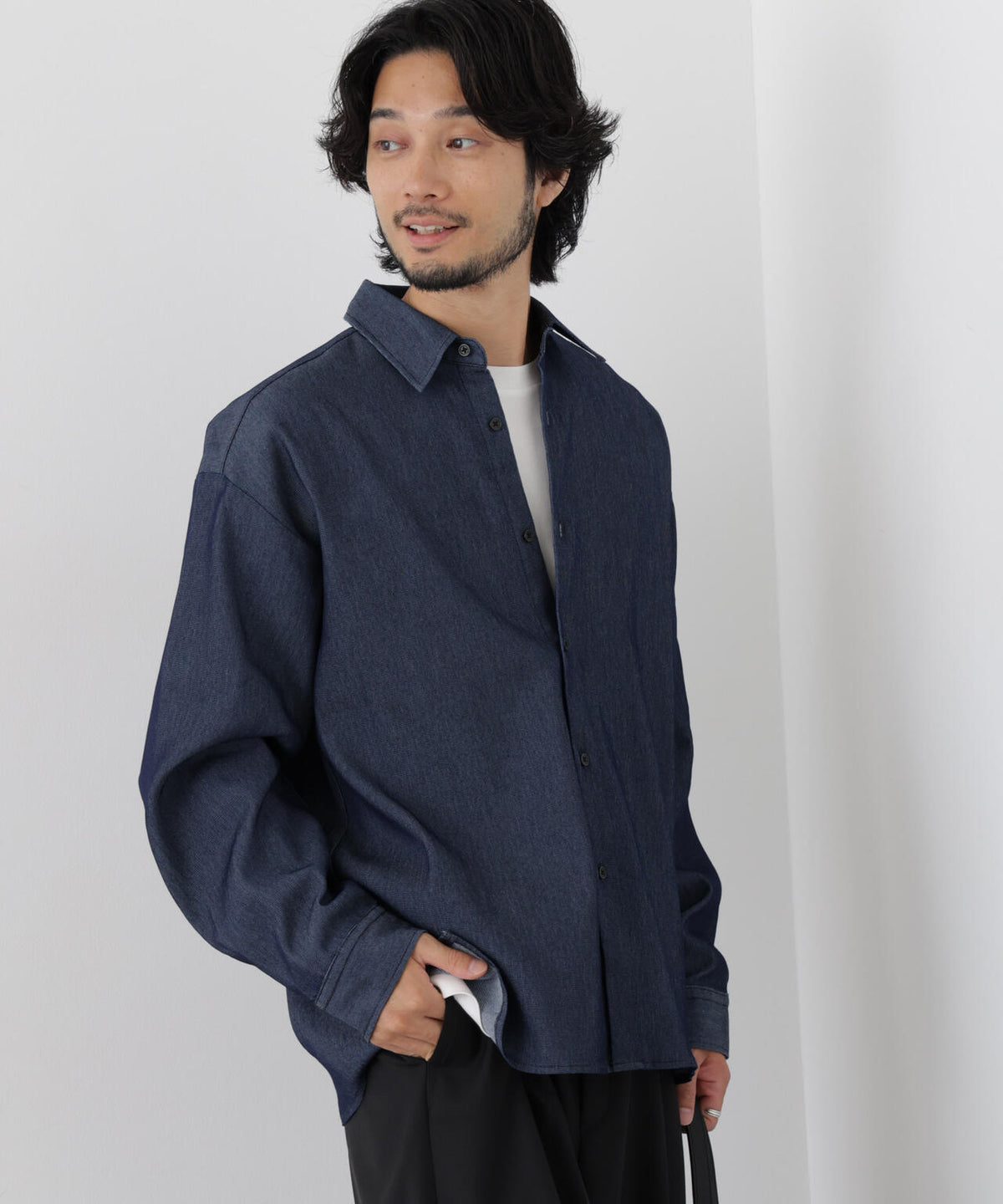 181cm B:75 W:73 H:90 着用サイズ:L
