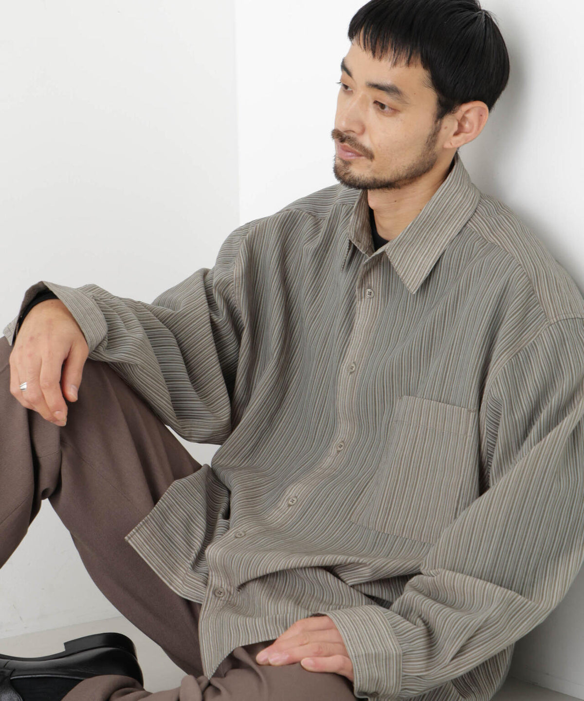 180cm B:89 W:70 H:91 着用サイズ:L