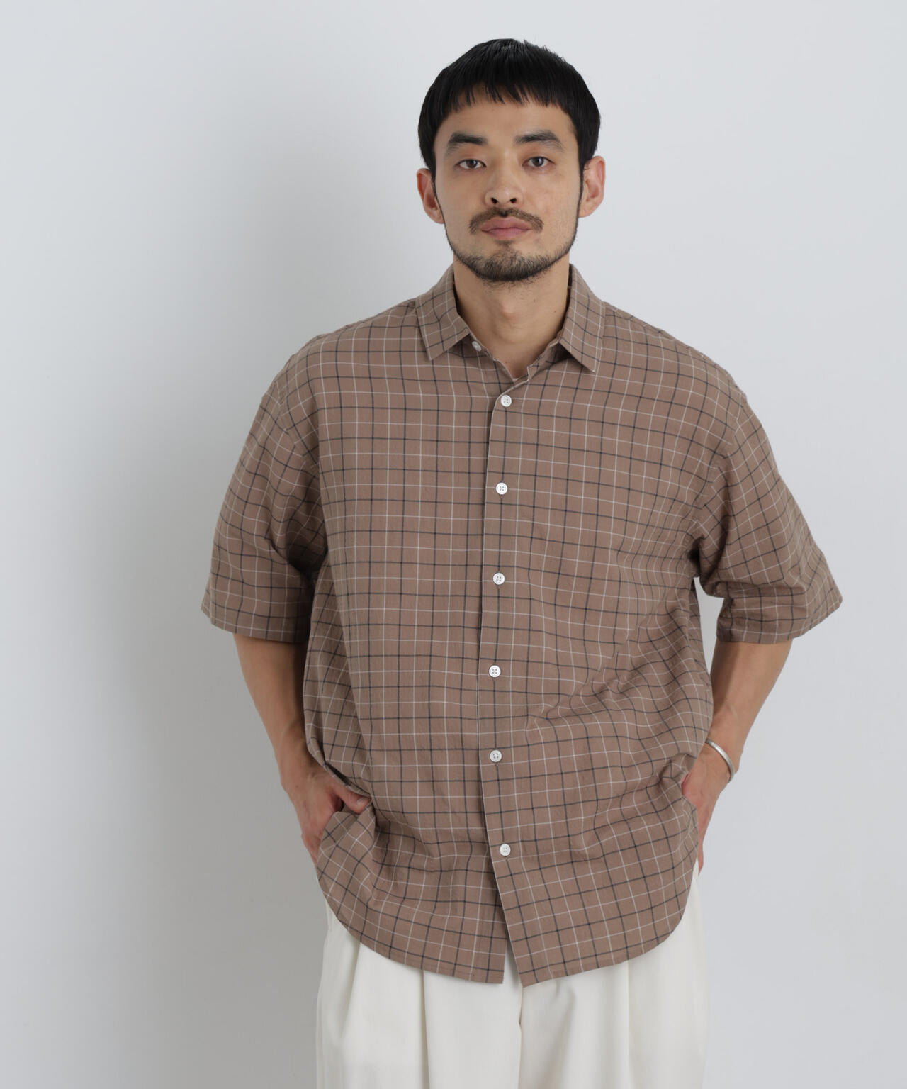 オリジナルドビーチェックシャツ 半袖