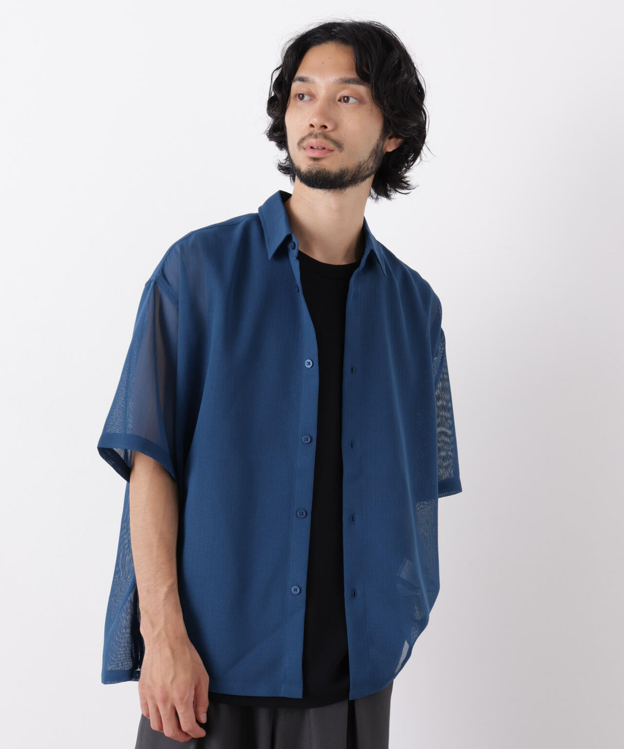 181cm B:75 W:73 H:90 着用サイズ:L