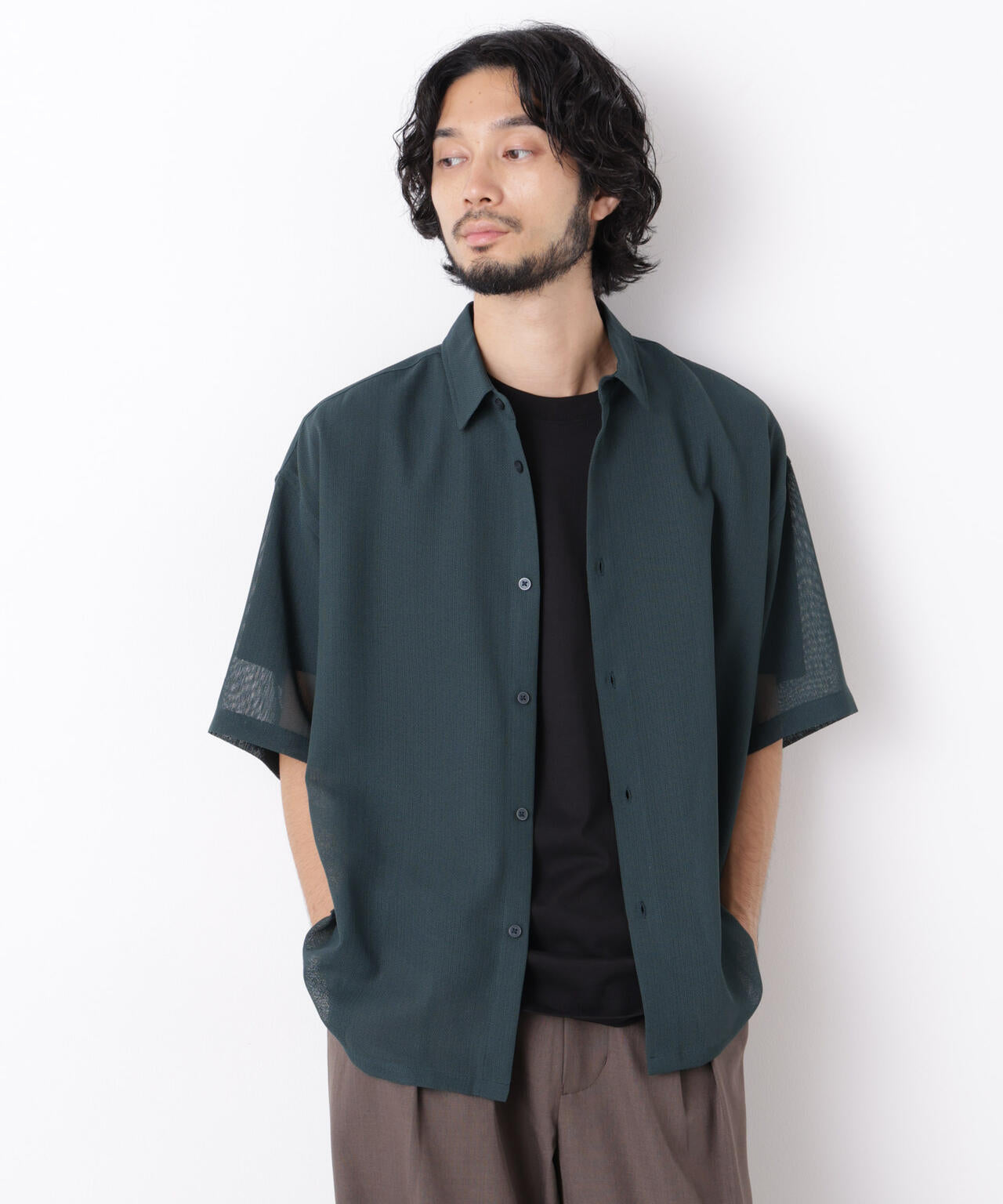 181cm B:75 W:73 H:90 着用サイズ:L