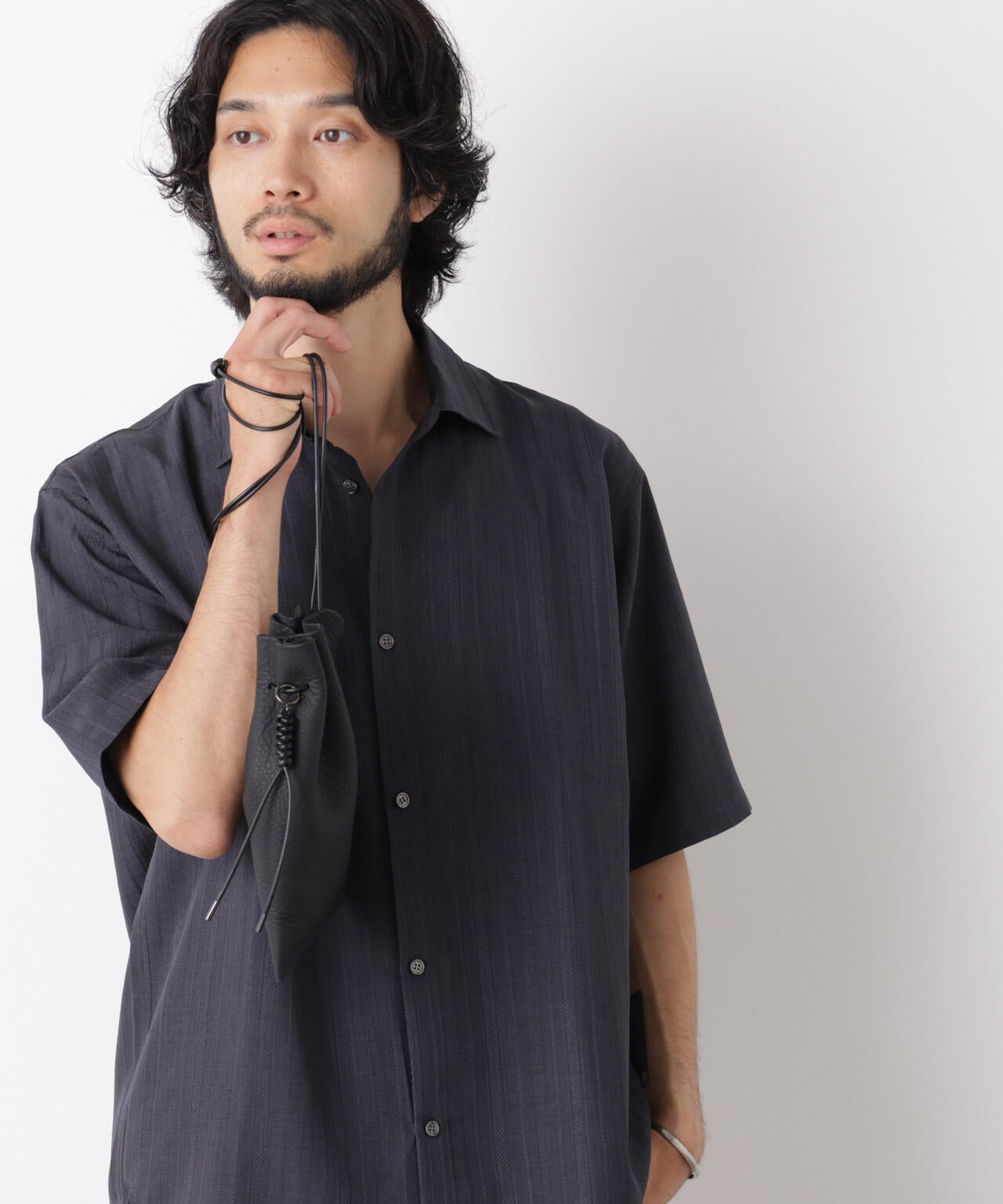 181cm B:75 W:73 H:90 着用サイズ:L