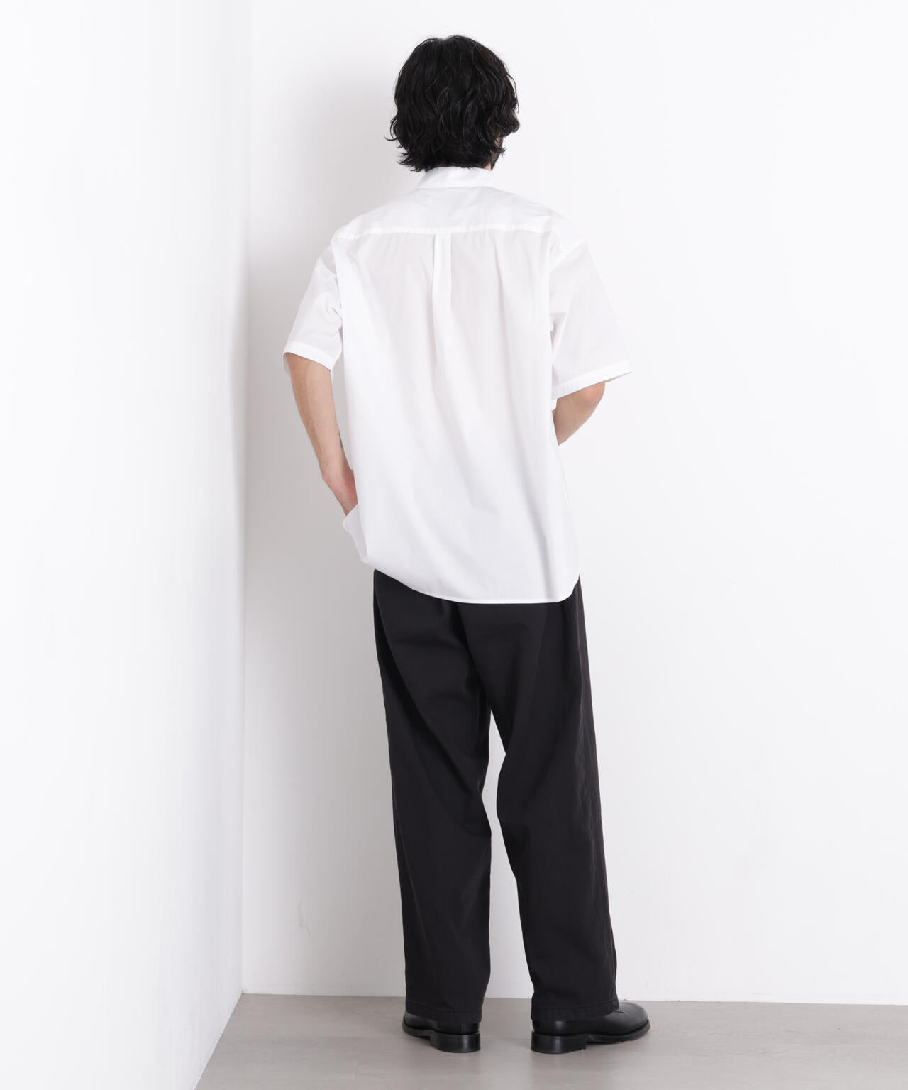ナノベアブロードシャツ 半袖