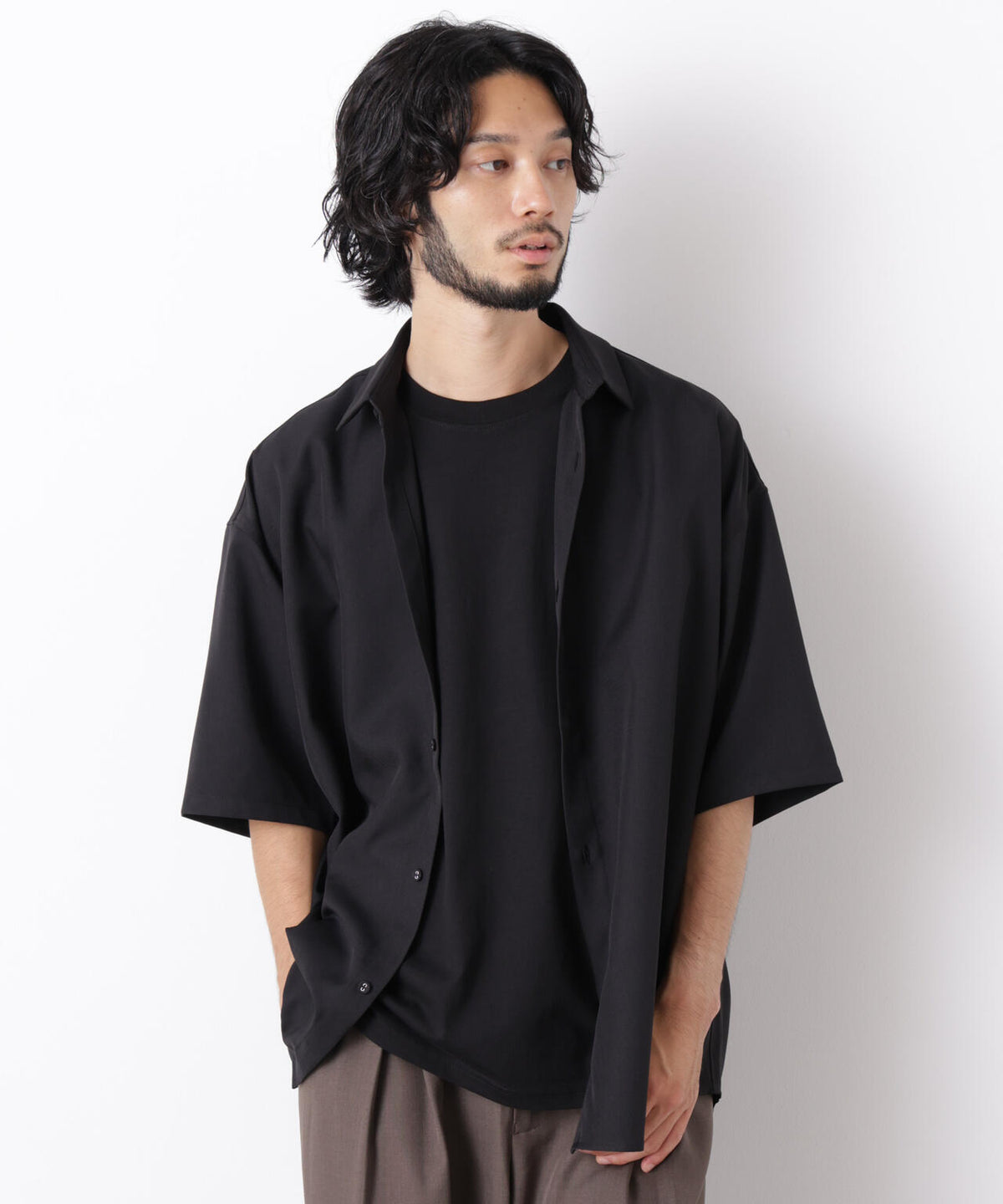 181cm B:75 W:73 H:90 着用サイズ:L