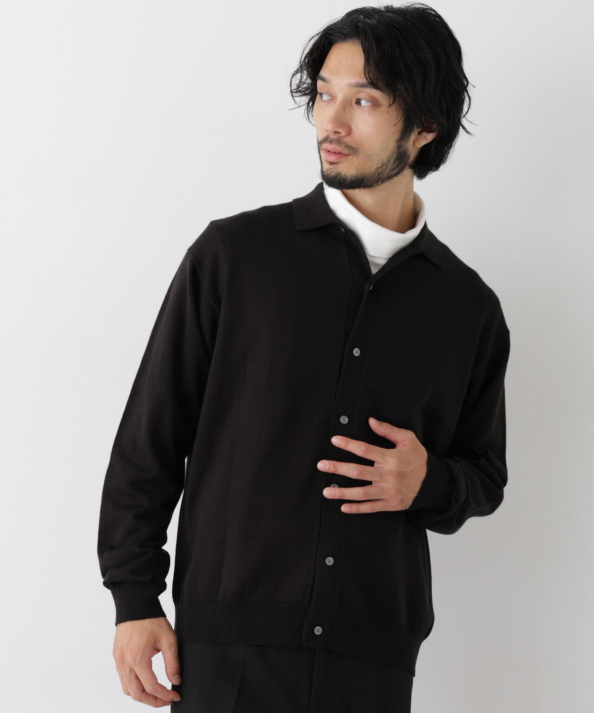 181cm B:75 W:73 H:90 着用サイズ:L