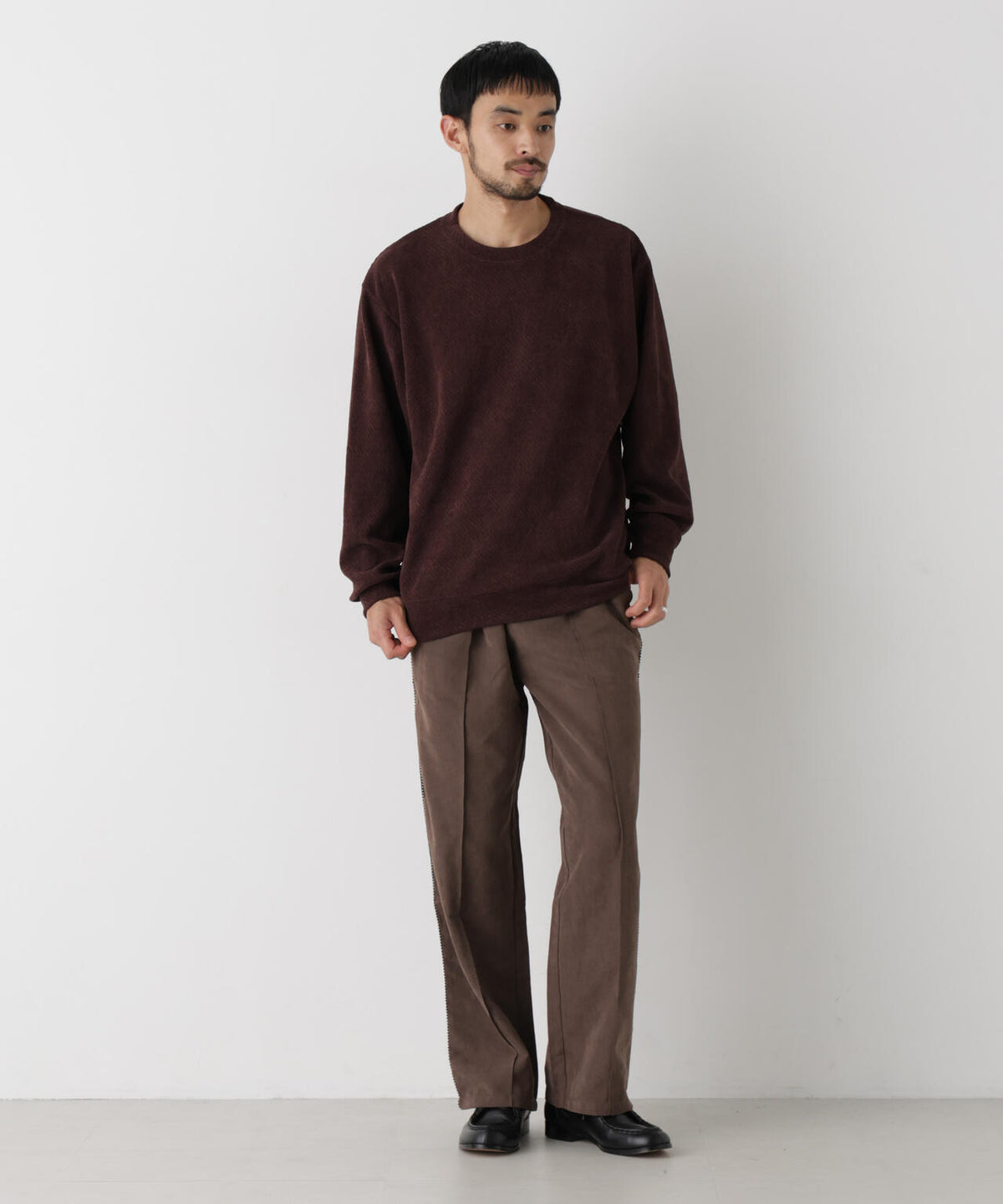 NORMANBROS モールカットプルオーバー 長袖
