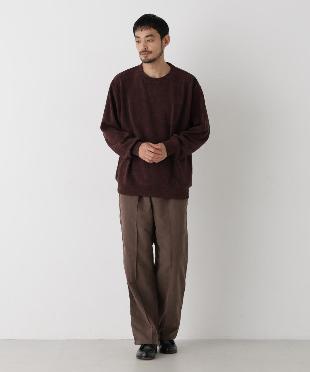 NORMANBROS モールカットプルオーバー 長袖