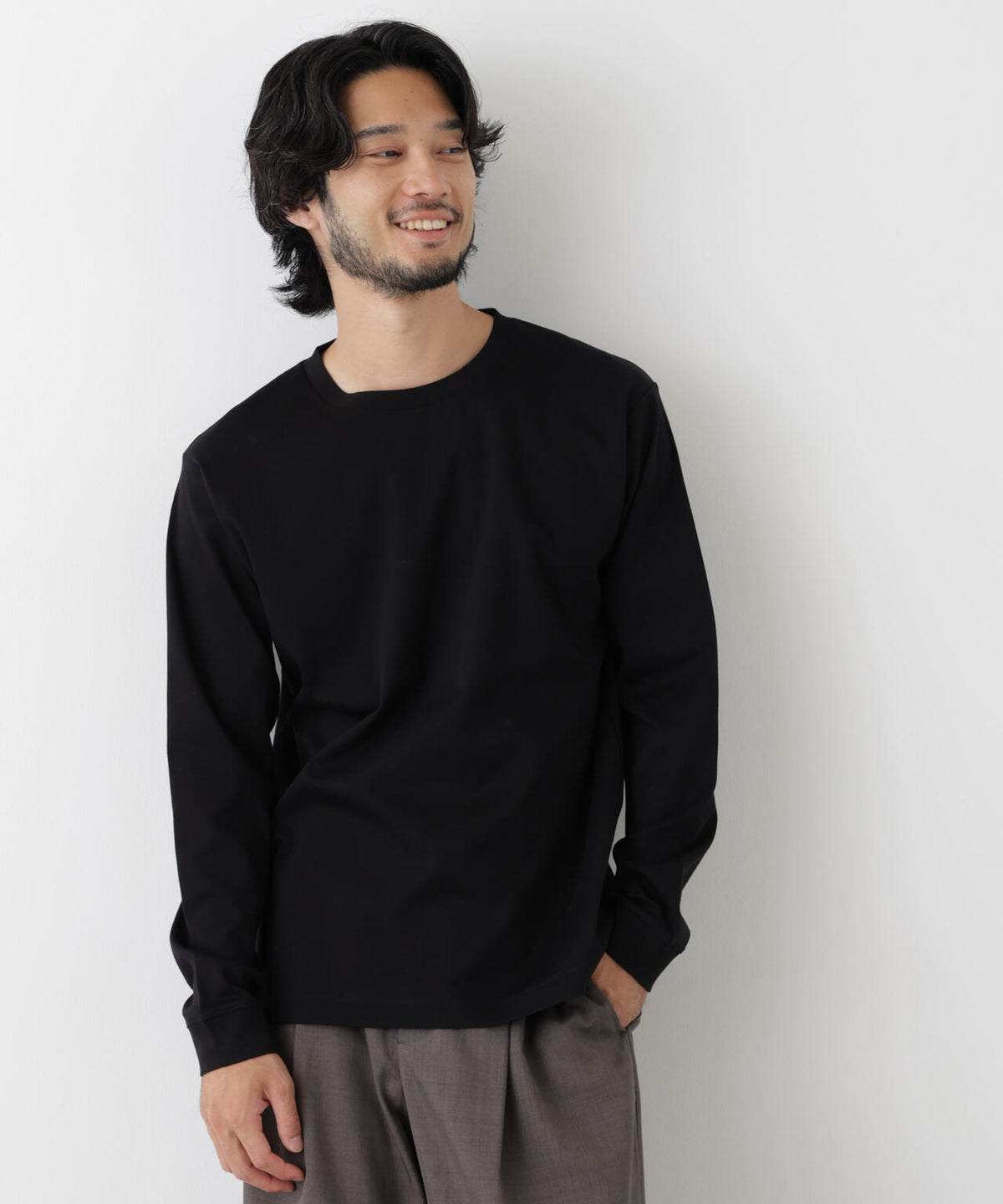 181cm B:75 W:73 H:90 着用サイズ:L
