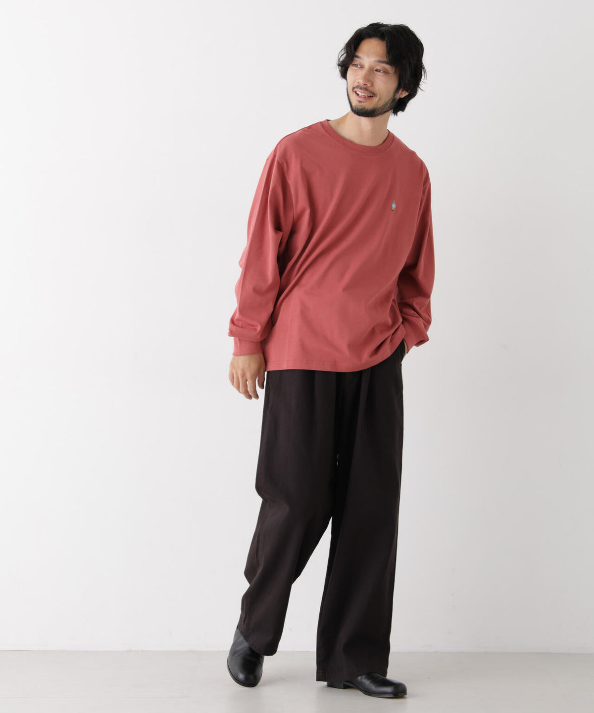 ナノベアビッグTシャツ 長袖