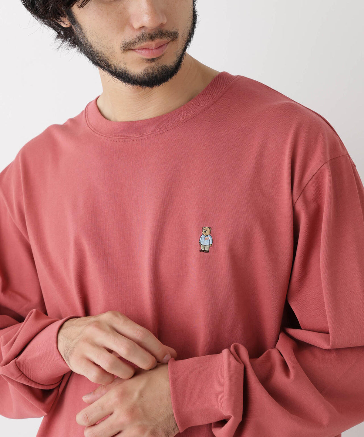 ナノベアビッグTシャツ 長袖