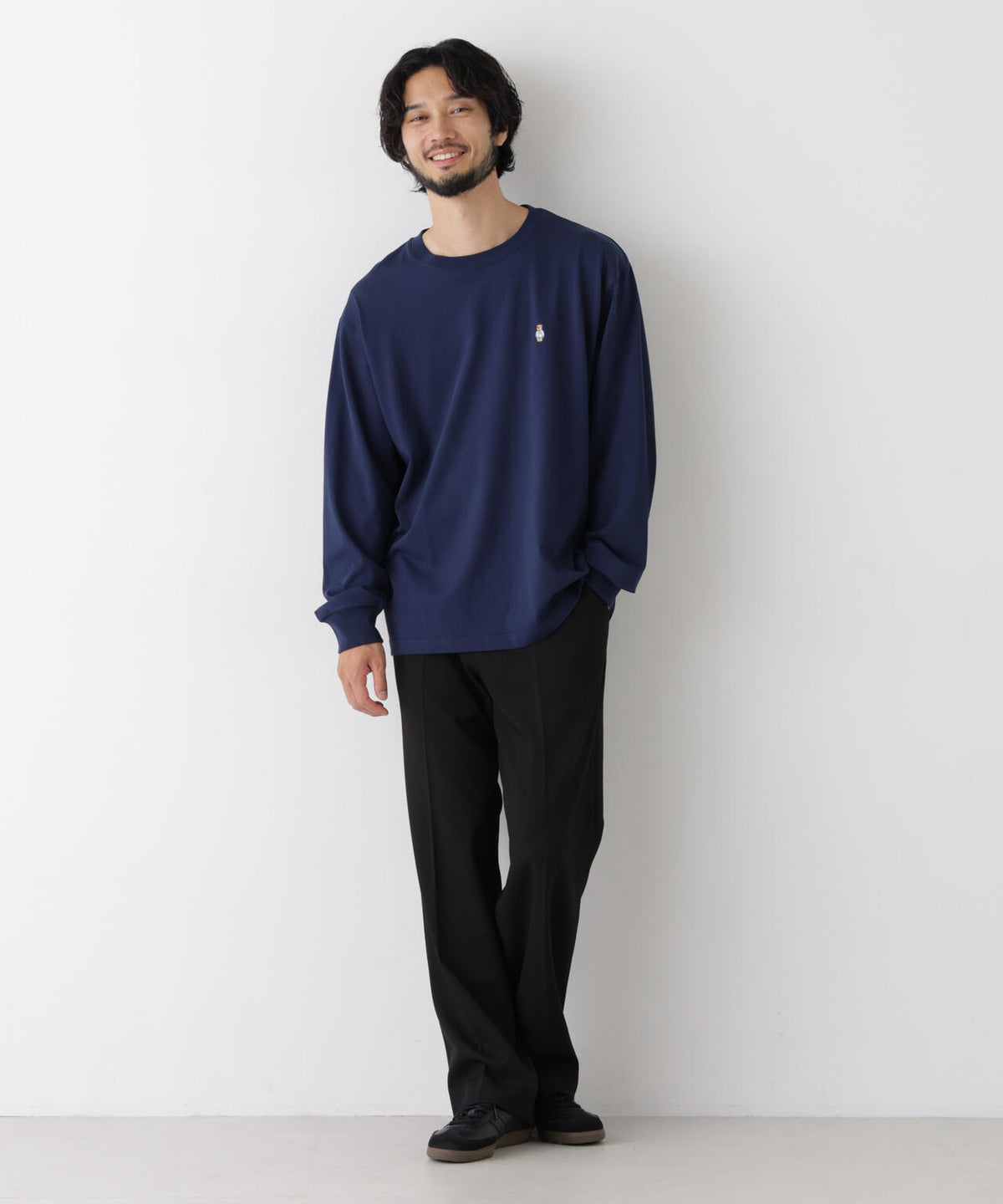 ナノベアビッグTシャツ 長袖