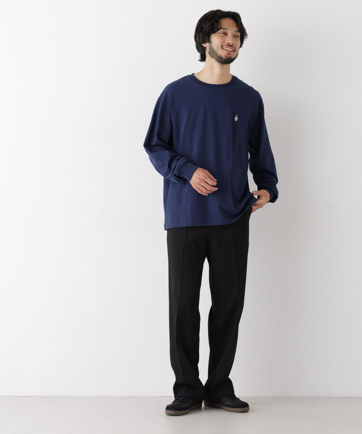 ナノベアビッグTシャツ 長袖