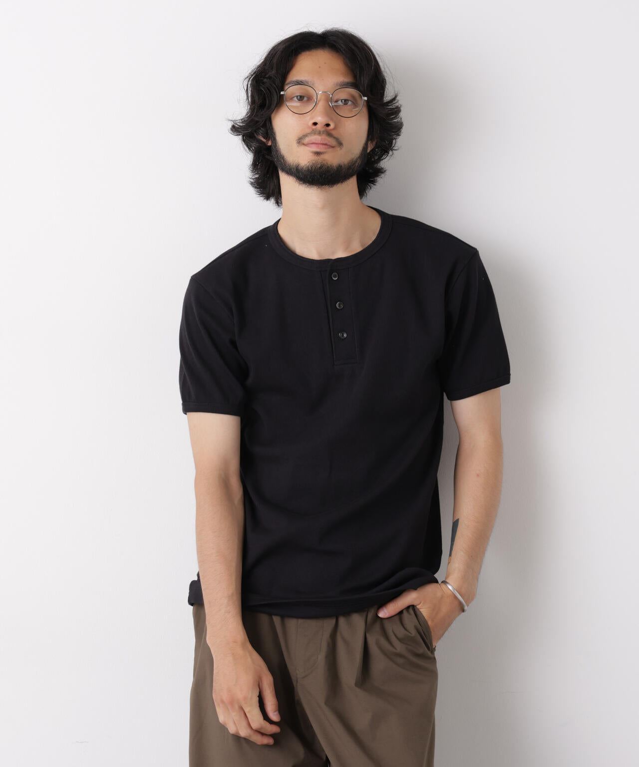 181cm B:75 W:73 H:90 着用サイズ:L