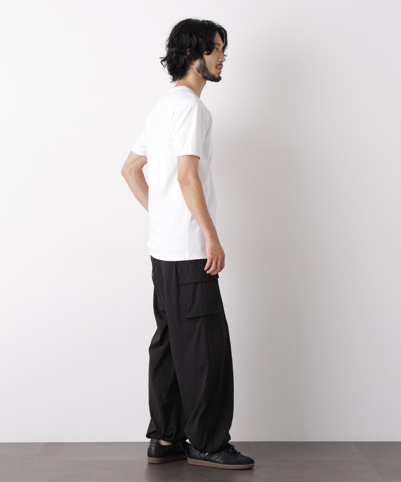 リブフライスヘンリーTシャツ 半袖