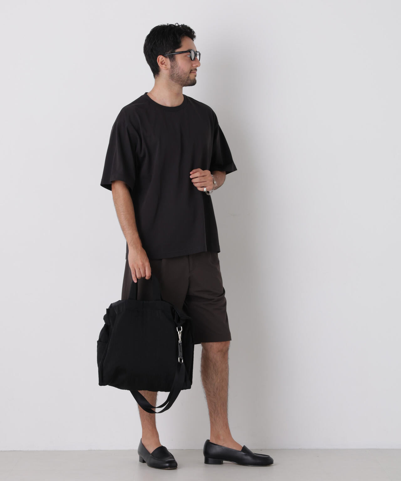 USAコットン×COOLMAX(R)ワイドTシャツ 半袖