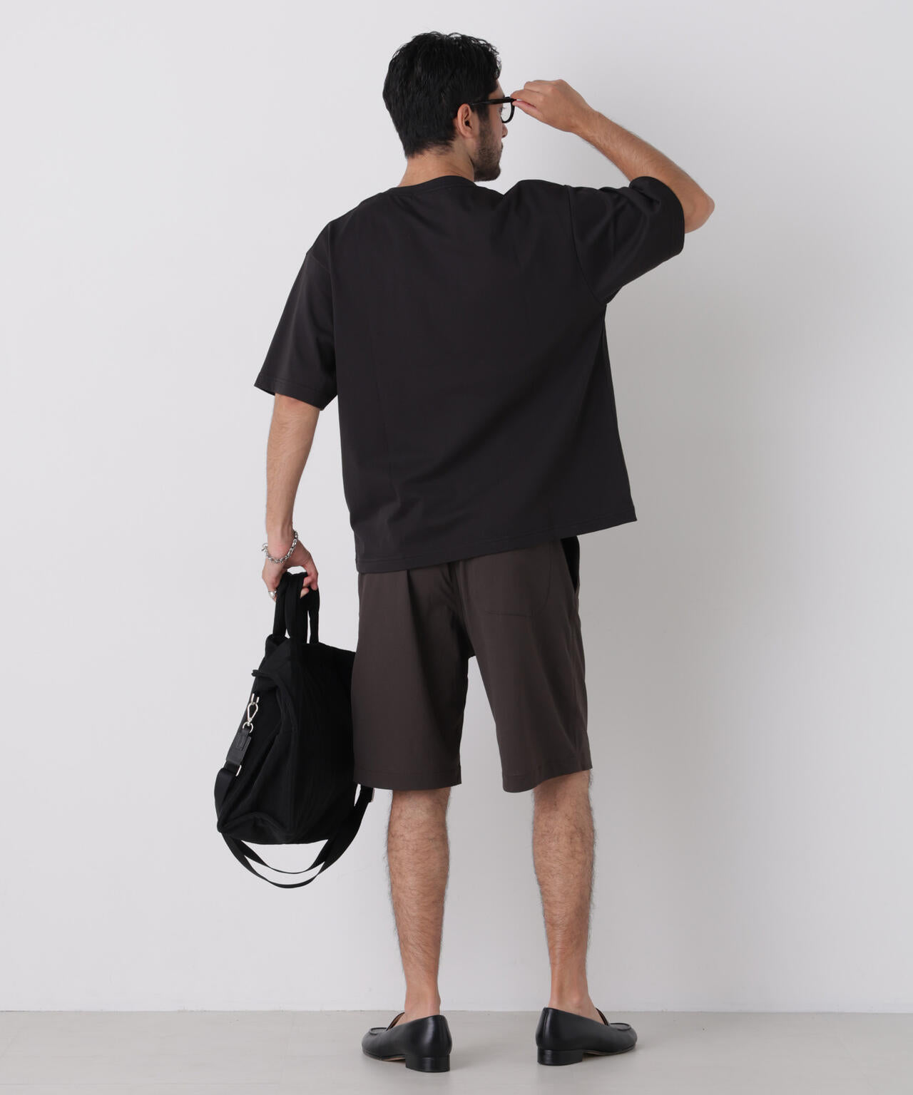 USAコットン×COOLMAX(R)ワイドTシャツ 半袖