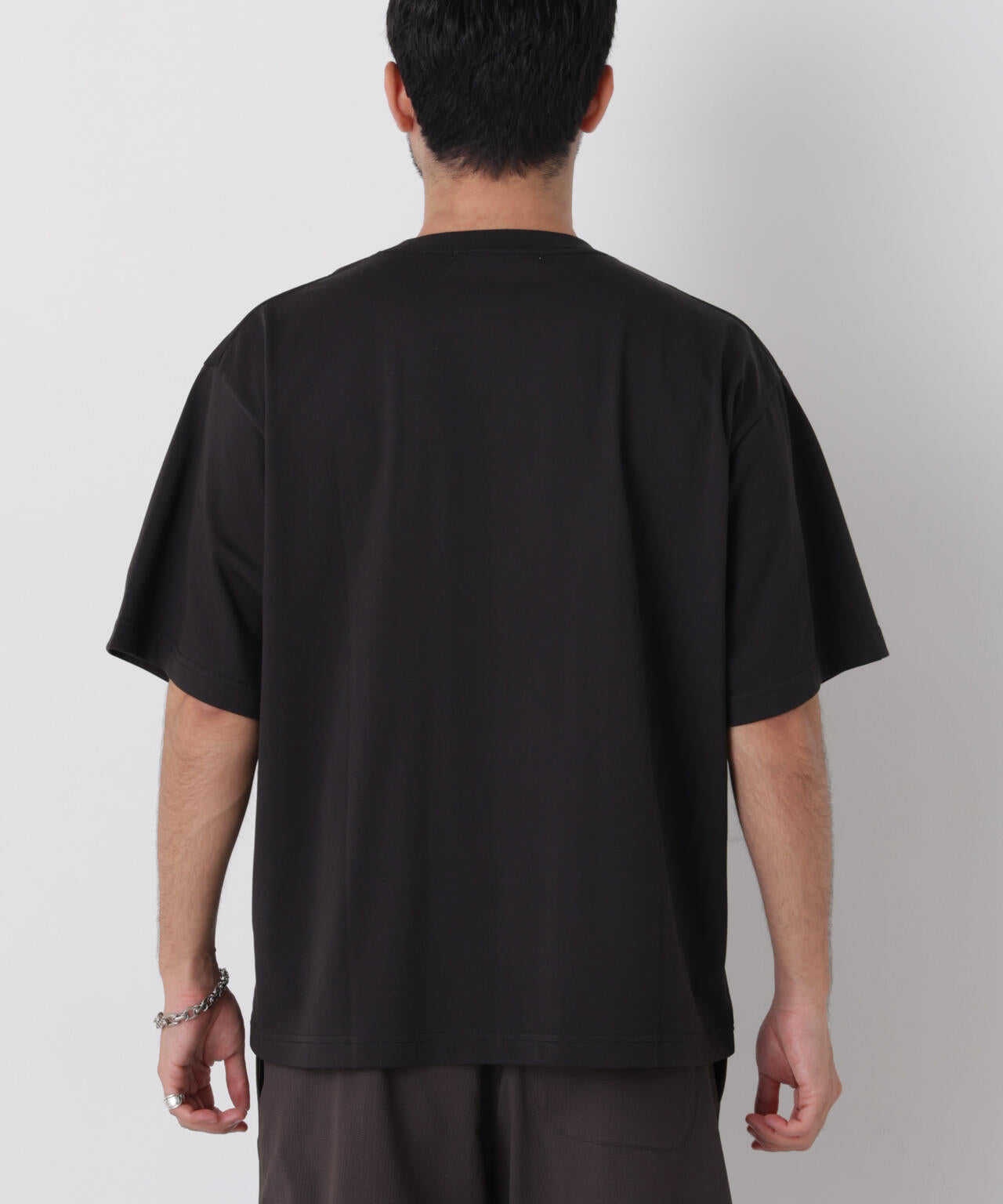 USAコットン×COOLMAX(R)ワイドTシャツ 半袖